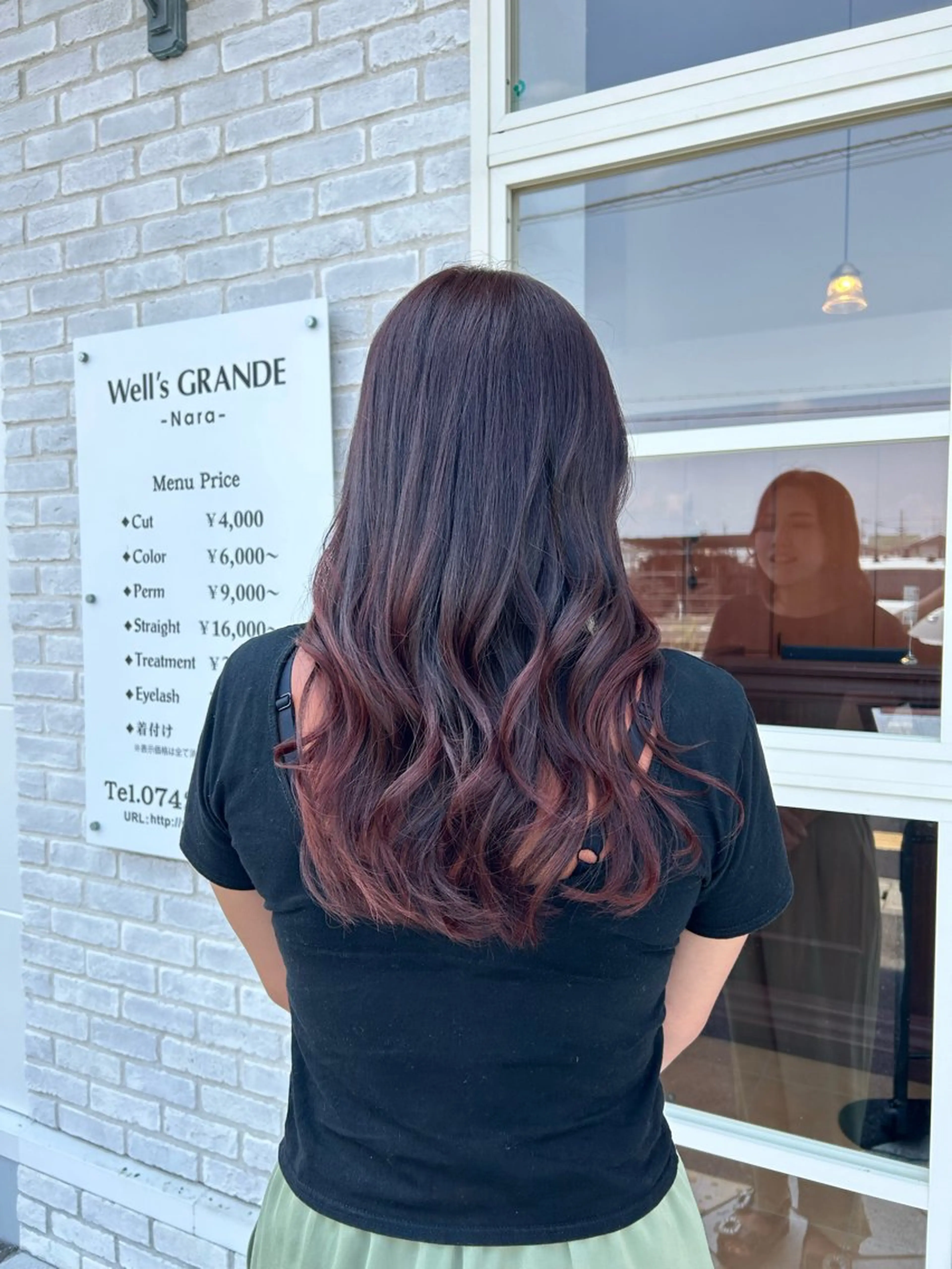 カラー ヘアカラー トリートメント 今中 紗英のヘアスタイル