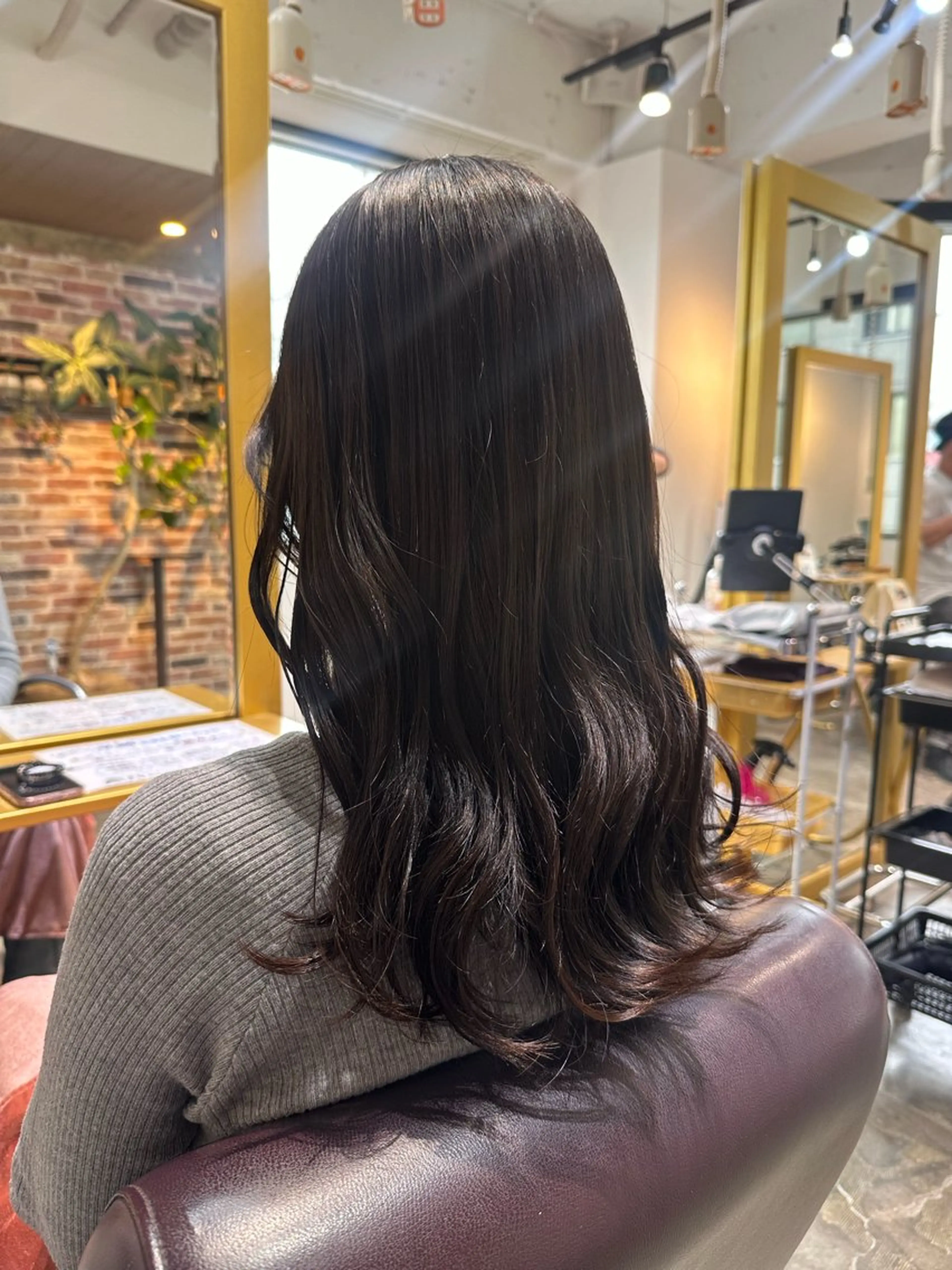 ✨️最高峰トリートメント✨️カット+透明感カラー+Aujuaトリートメント＋超音波アイロンの写真