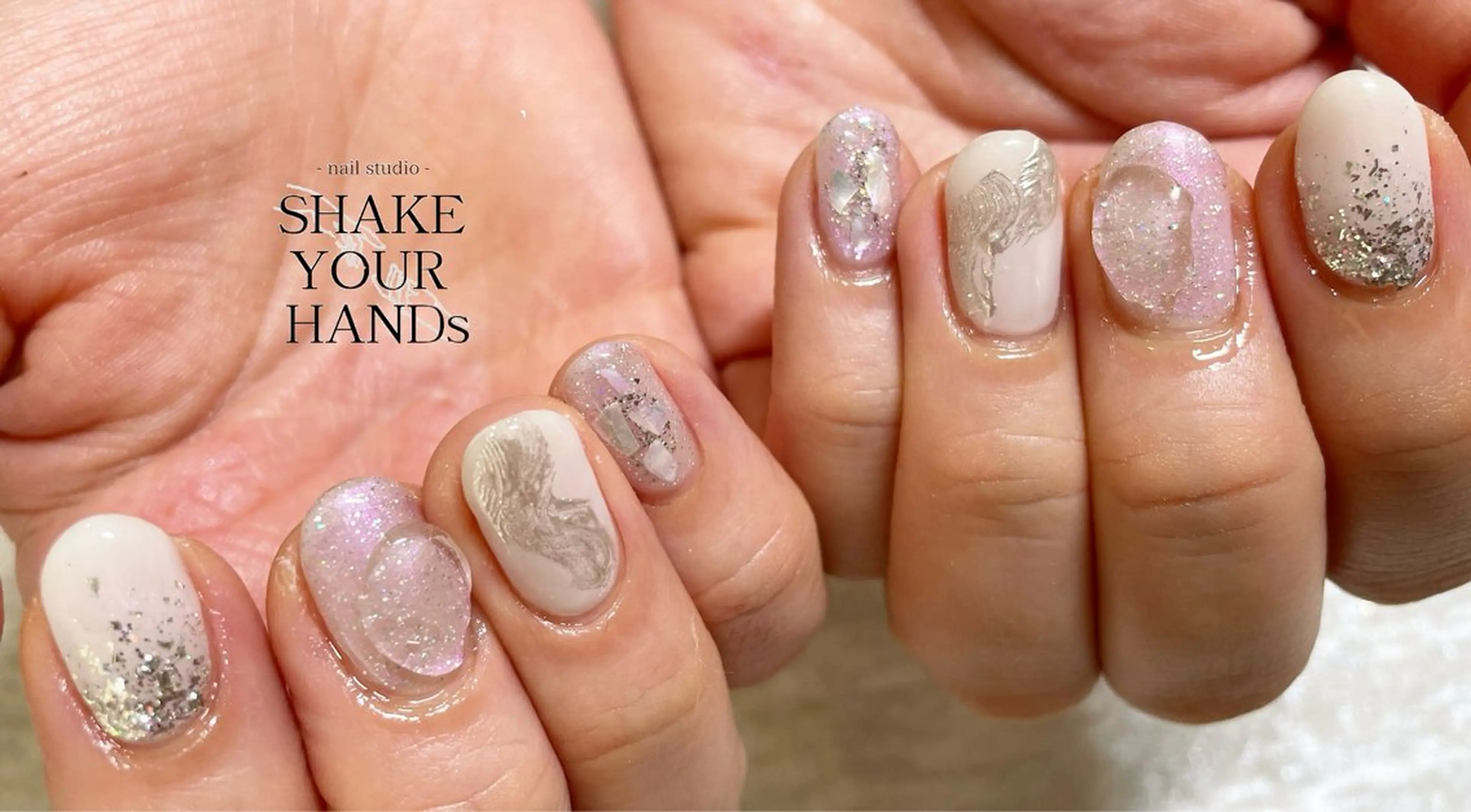 ネイル ハンドネイル ネイルスタジオ シェイクユアハンズのネイルデザイン