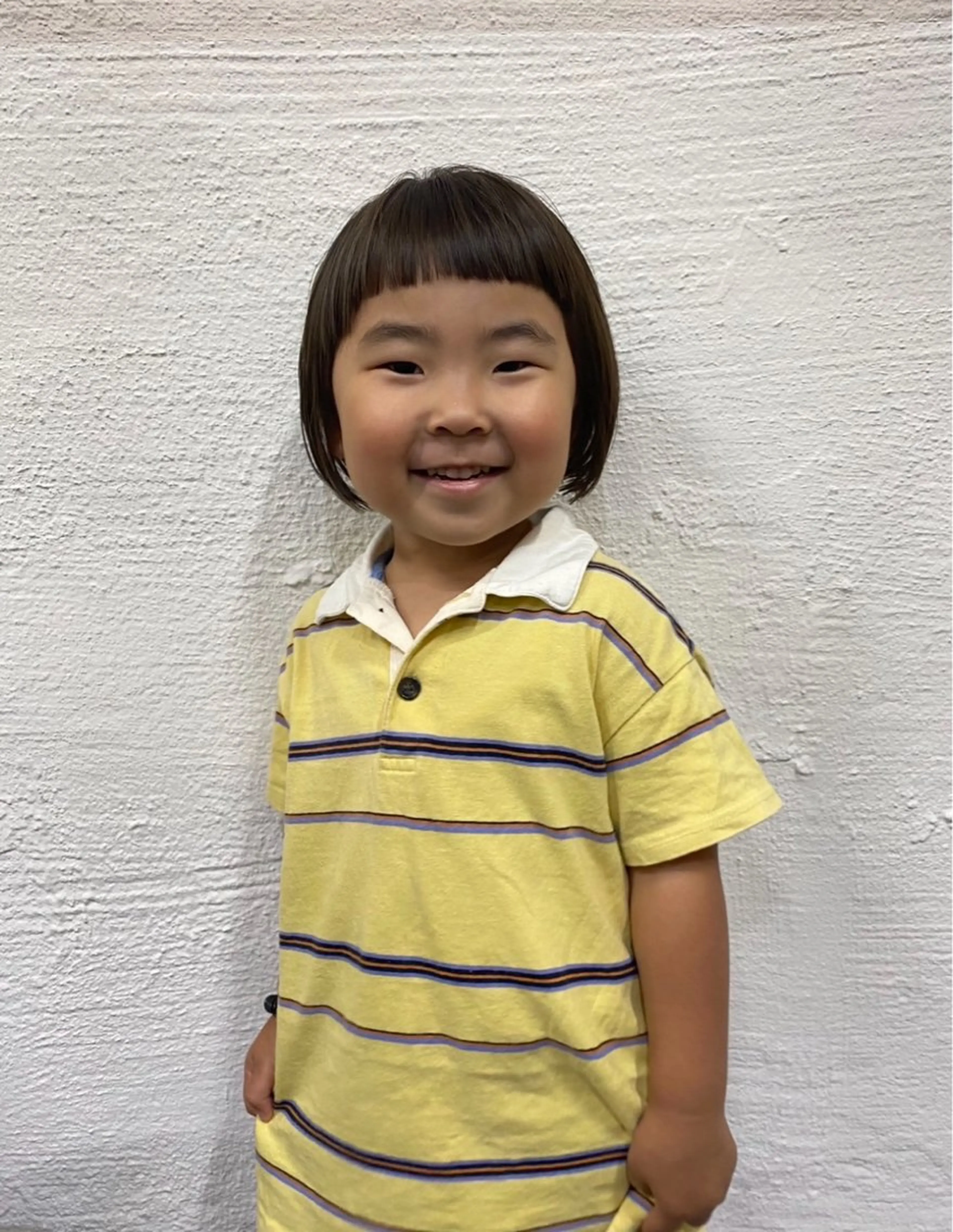 ショート キッズ カット 🍓艶髪/艶カラー ハイトーン/しんたにのヘアスタイル