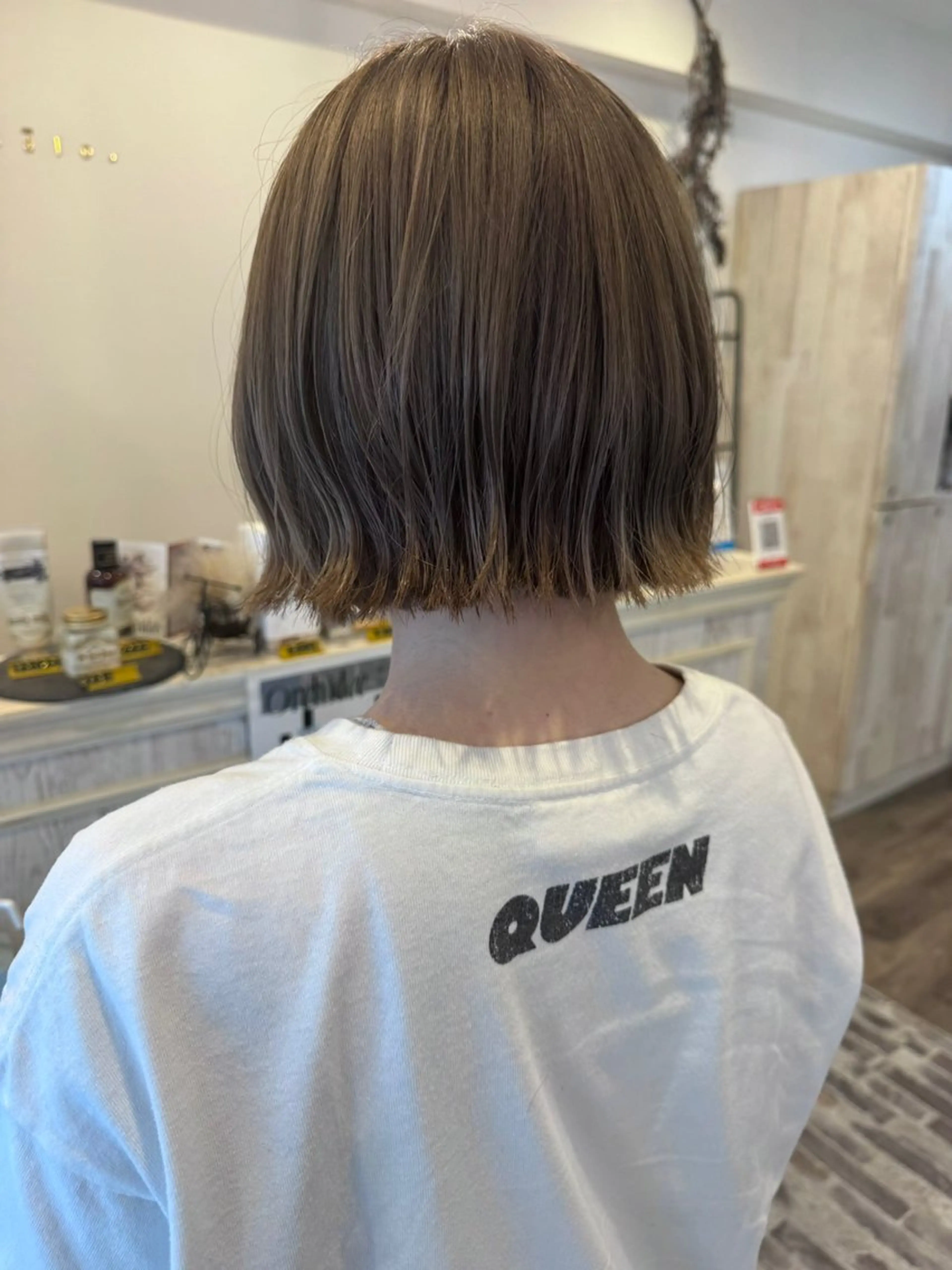 ミディアム カラー ベージュカラー ヘアカラー m ā l o.🌷 サカモトマイコのヘアスタイル