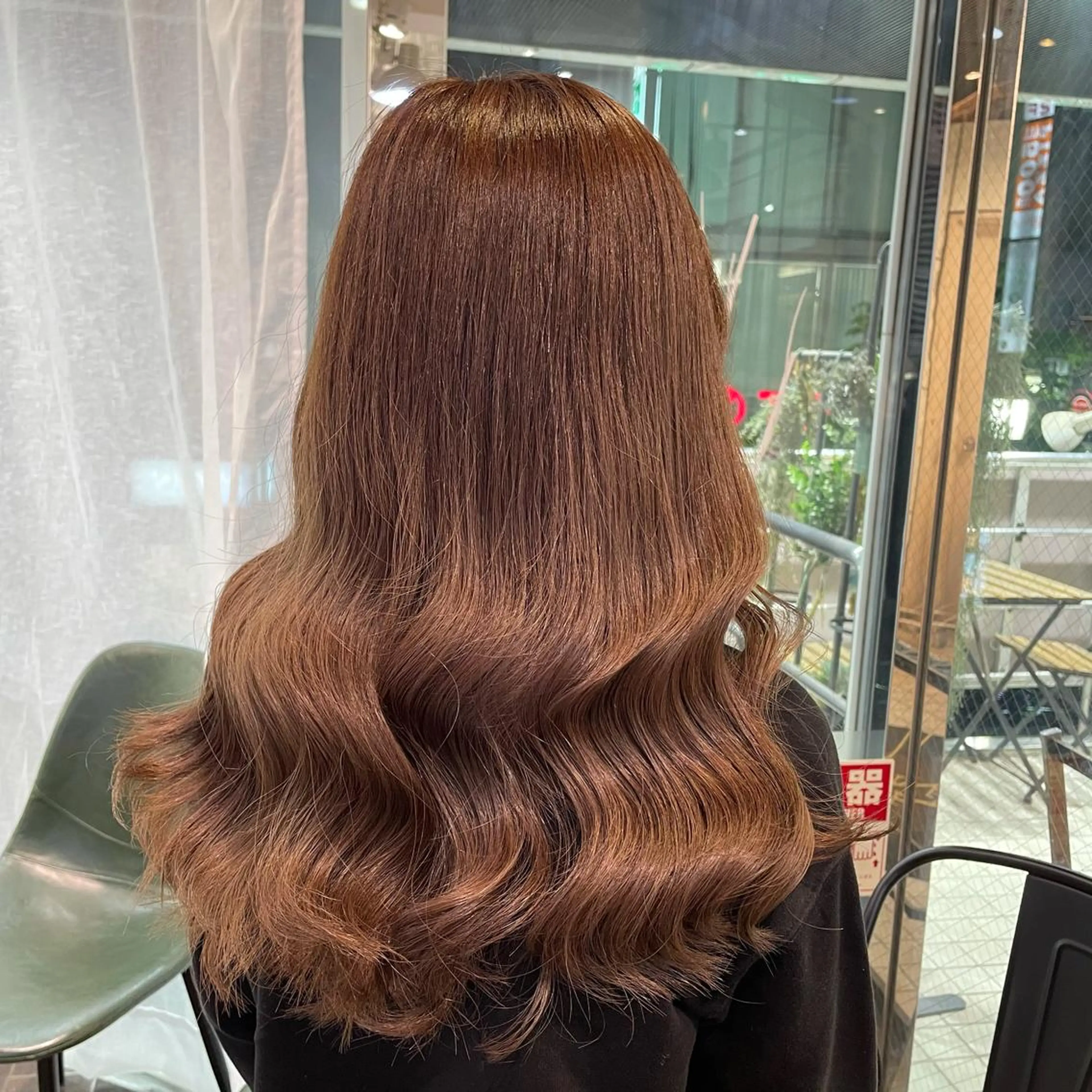 ロング カット 韓国ヘア🦋 MIYUのヘアスタイル