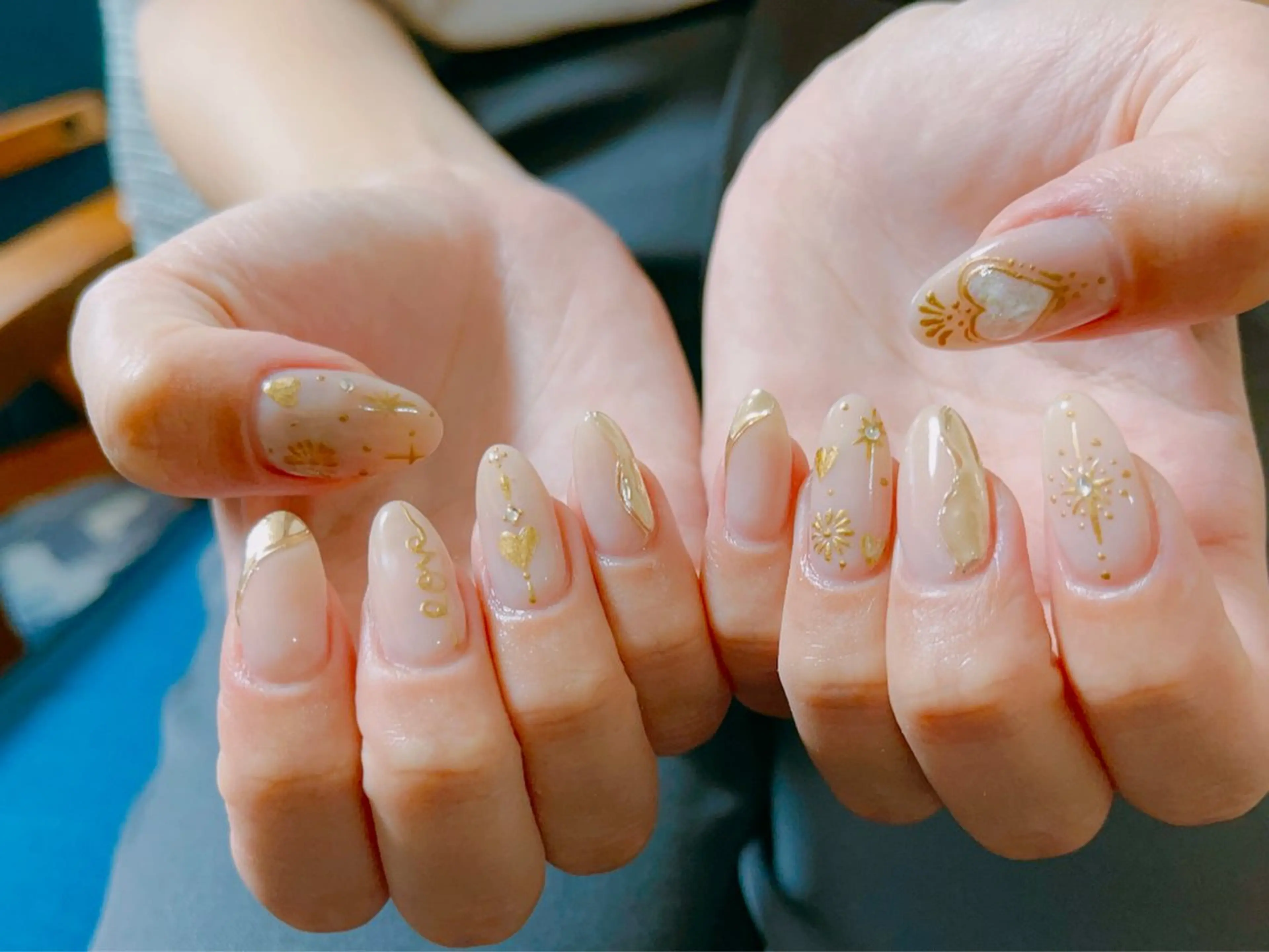 ネイル ジェルネイル 韓国ネイル 持ち込み パラジェル シンプルネイル ハンドネイル kiki nail 二子玉川のネイルデザイン