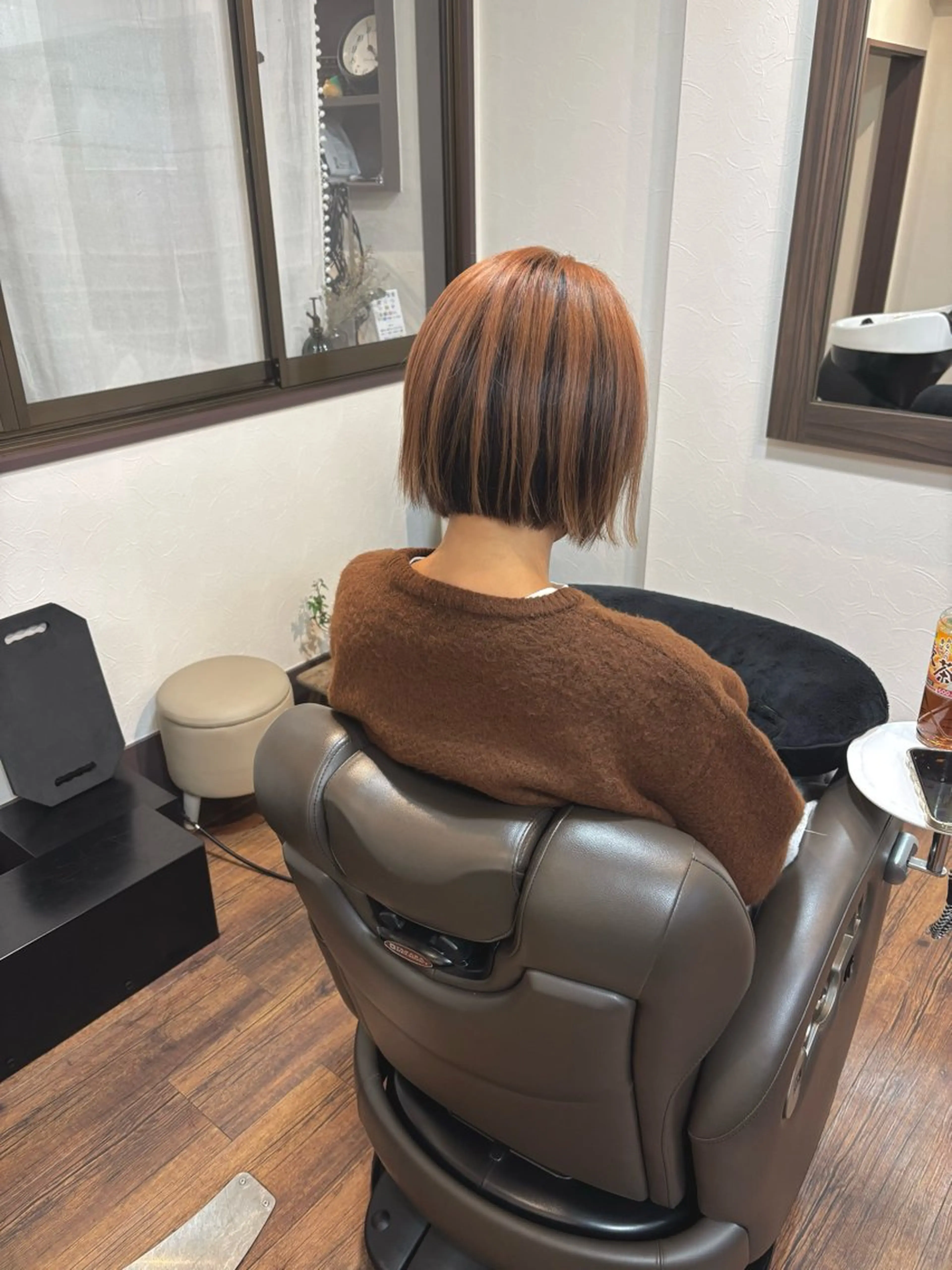 ショート ヘアカラー JIU所属・池岡 洋子のヘアスタイル