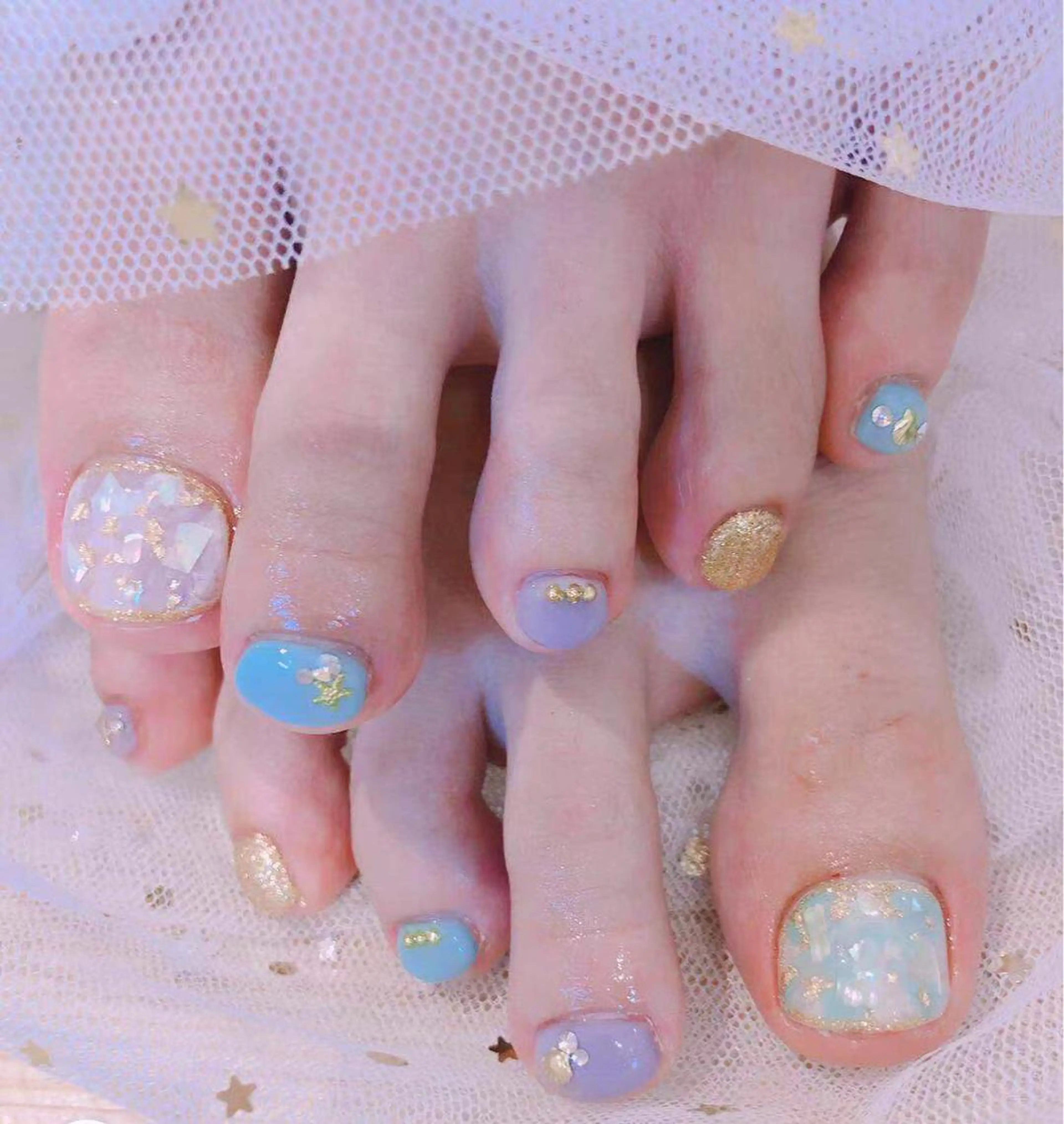 ネイル フットネイル リン リンのネイルデザイン