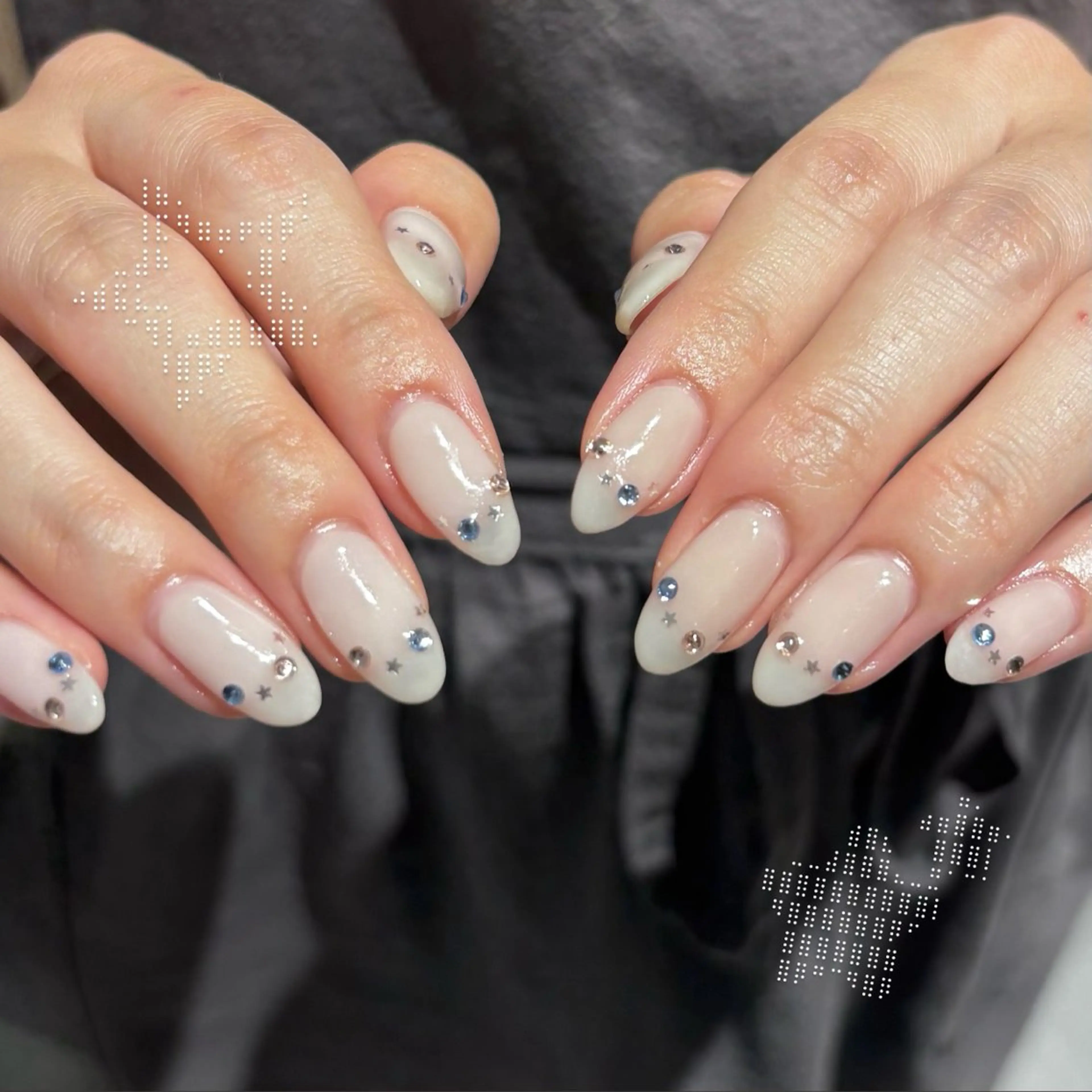 ネイル ハンドネイル 星 みづきのネイルデザイン