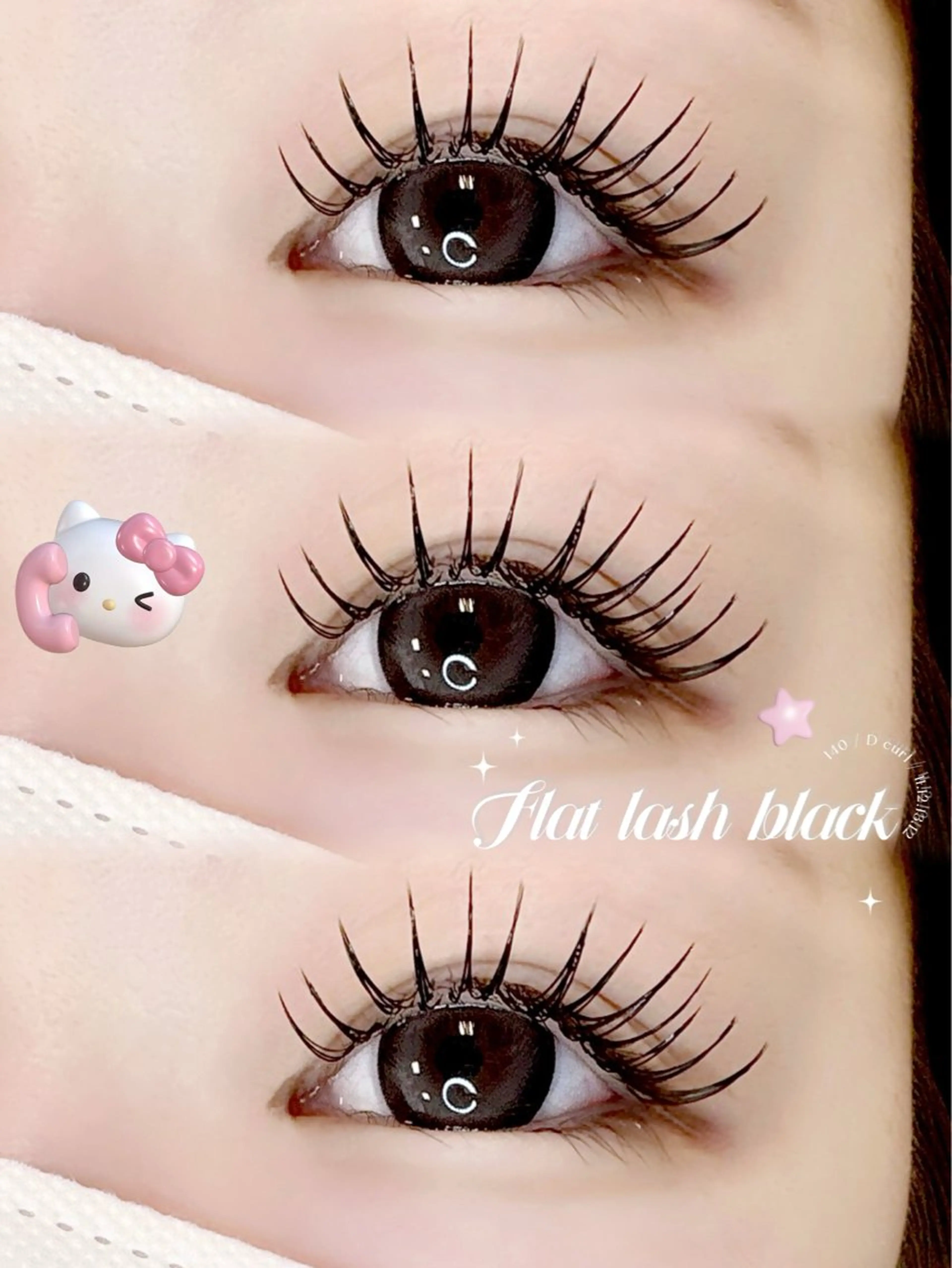 【新規】LEDマツエク🪩♡フラット140本の写真