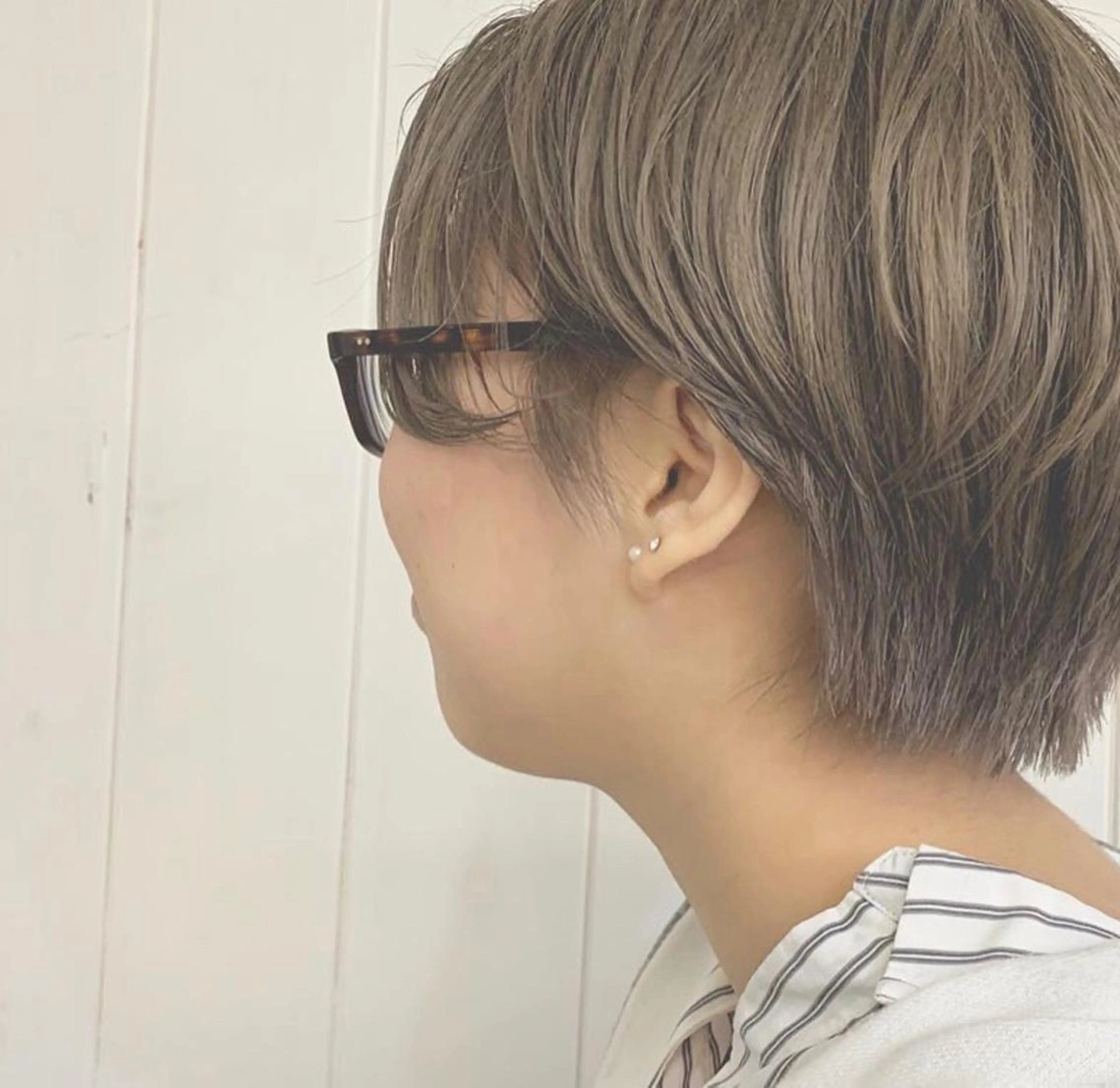 ショート ハンサムショート ショートヘア Strawberry所属・原田 志保のヘアスタイル