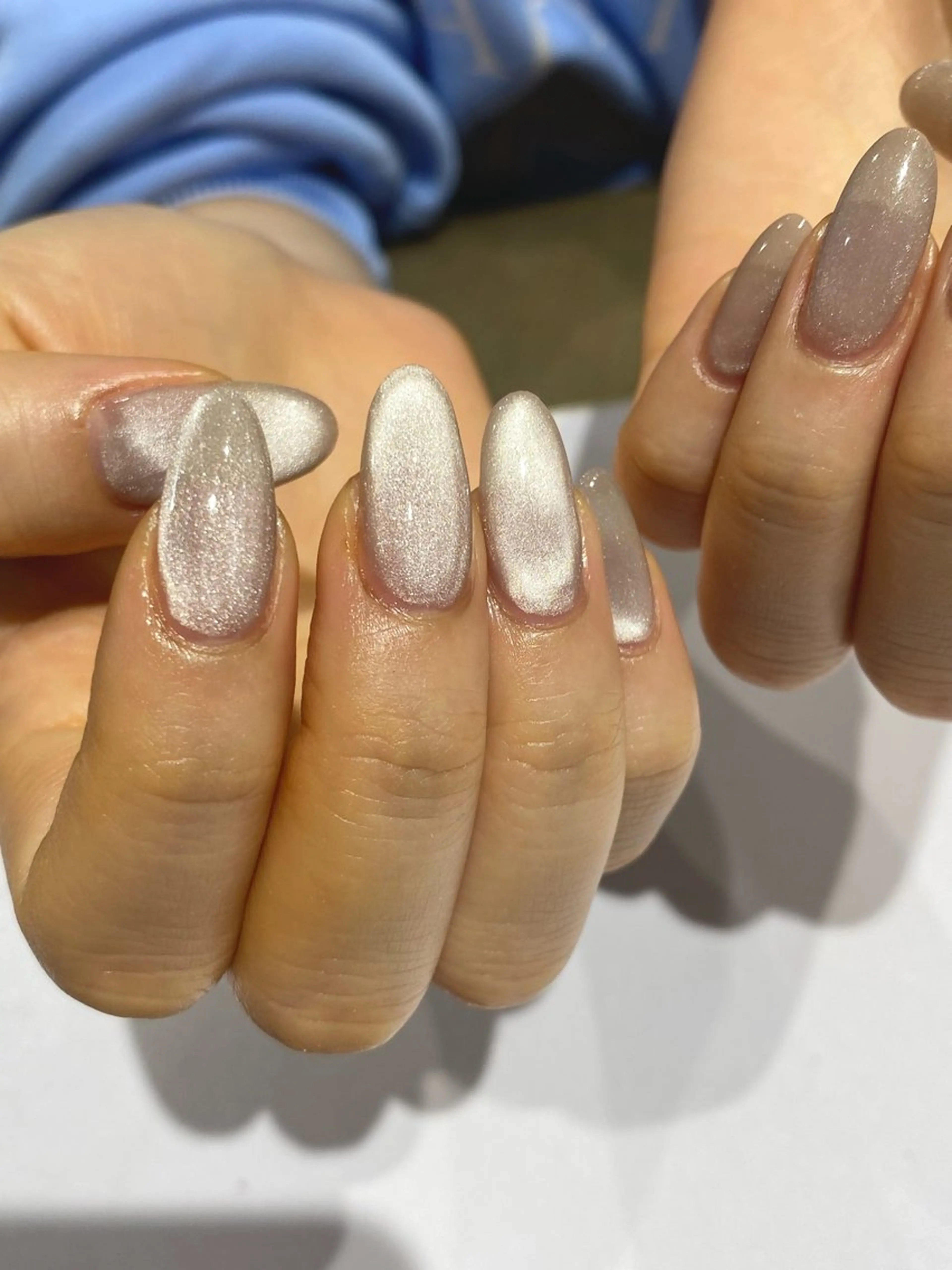 ネイル マグネットネイル effory所属・hinano 札幌大通りのネイルデザイン