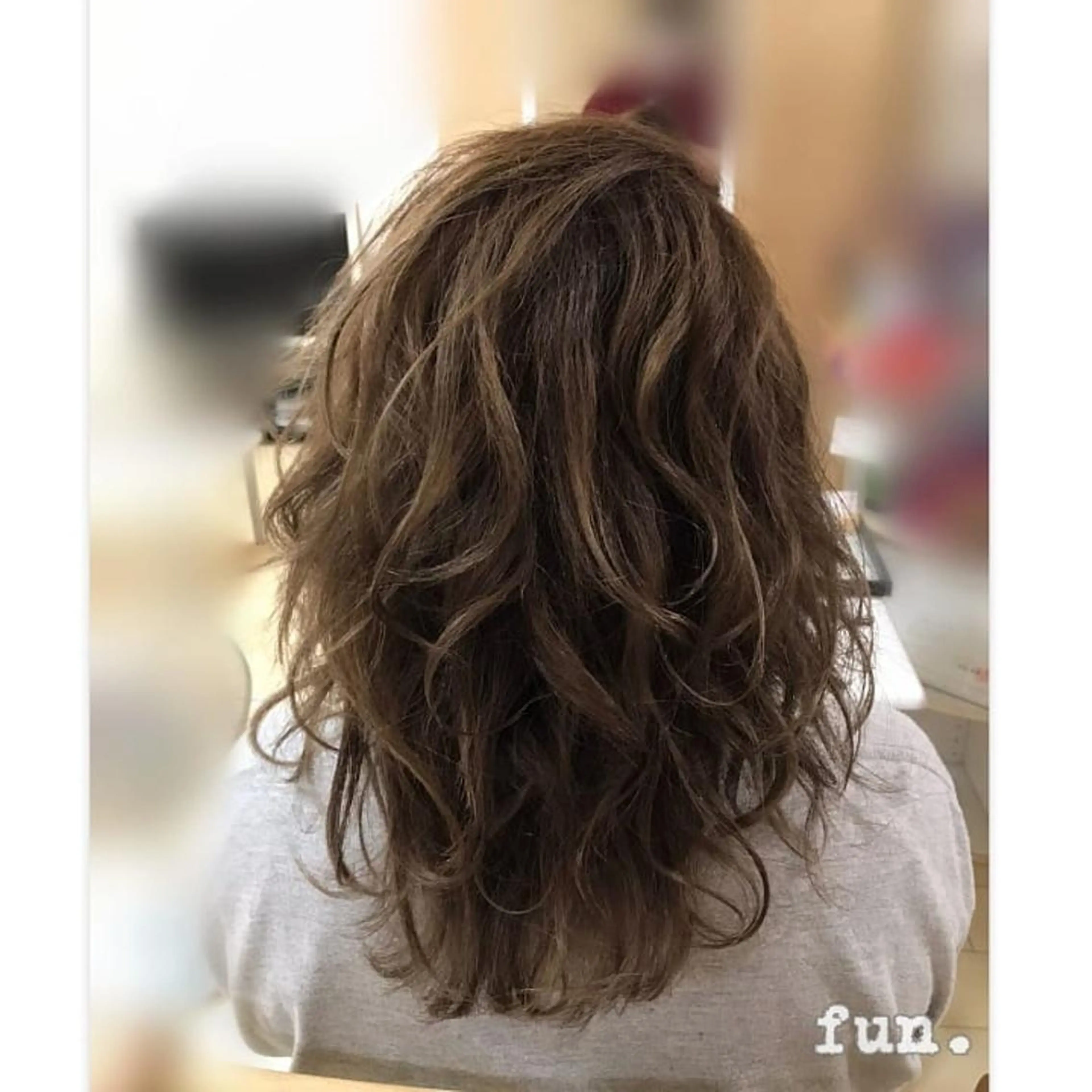 セミロング ヘアアレンジ fun./ヘアセット /エクステ/着付のヘアスタイル