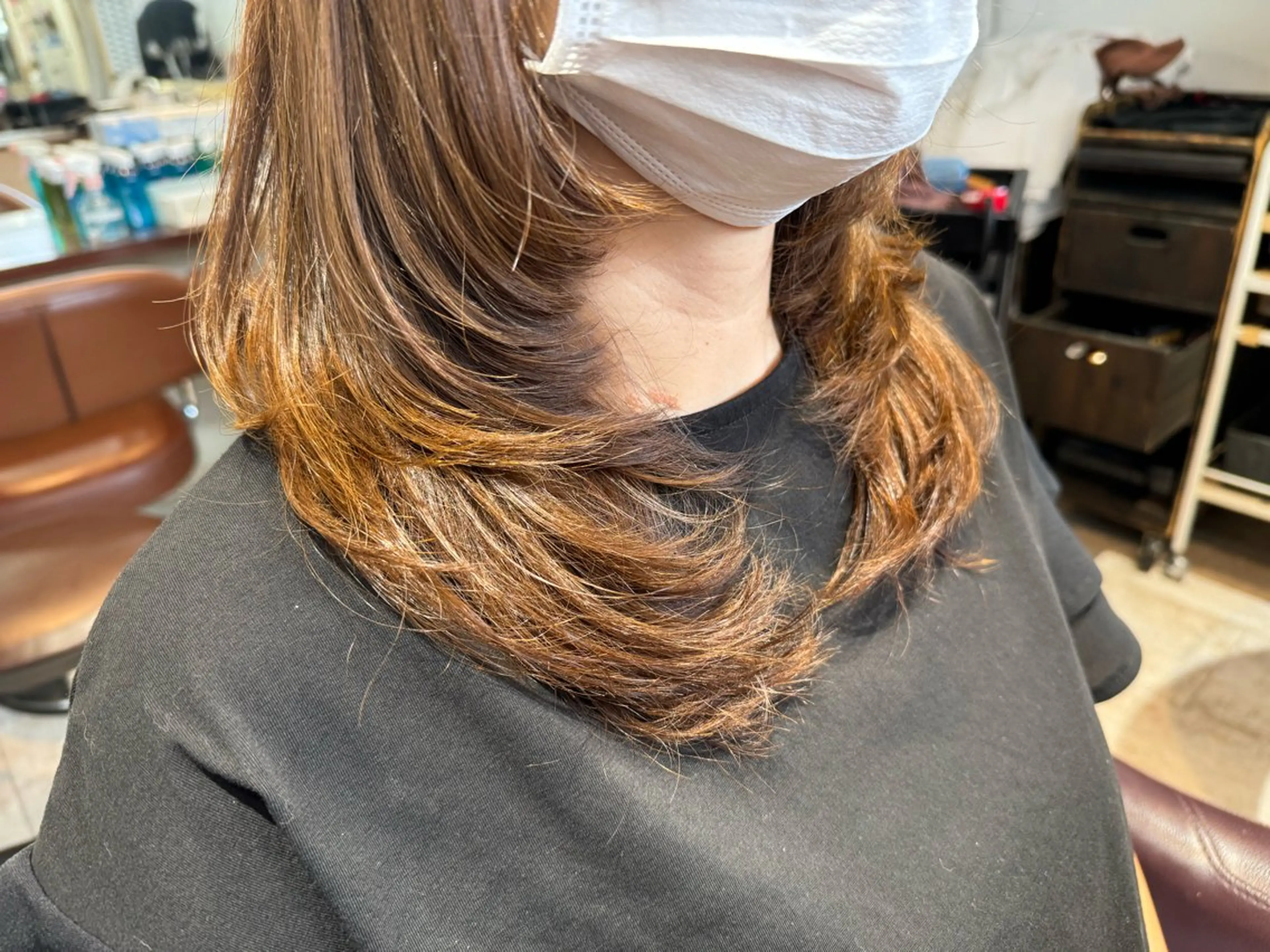 セミロング レイヤーカット Active西新井店 【宗形 真帆】のヘアスタイル