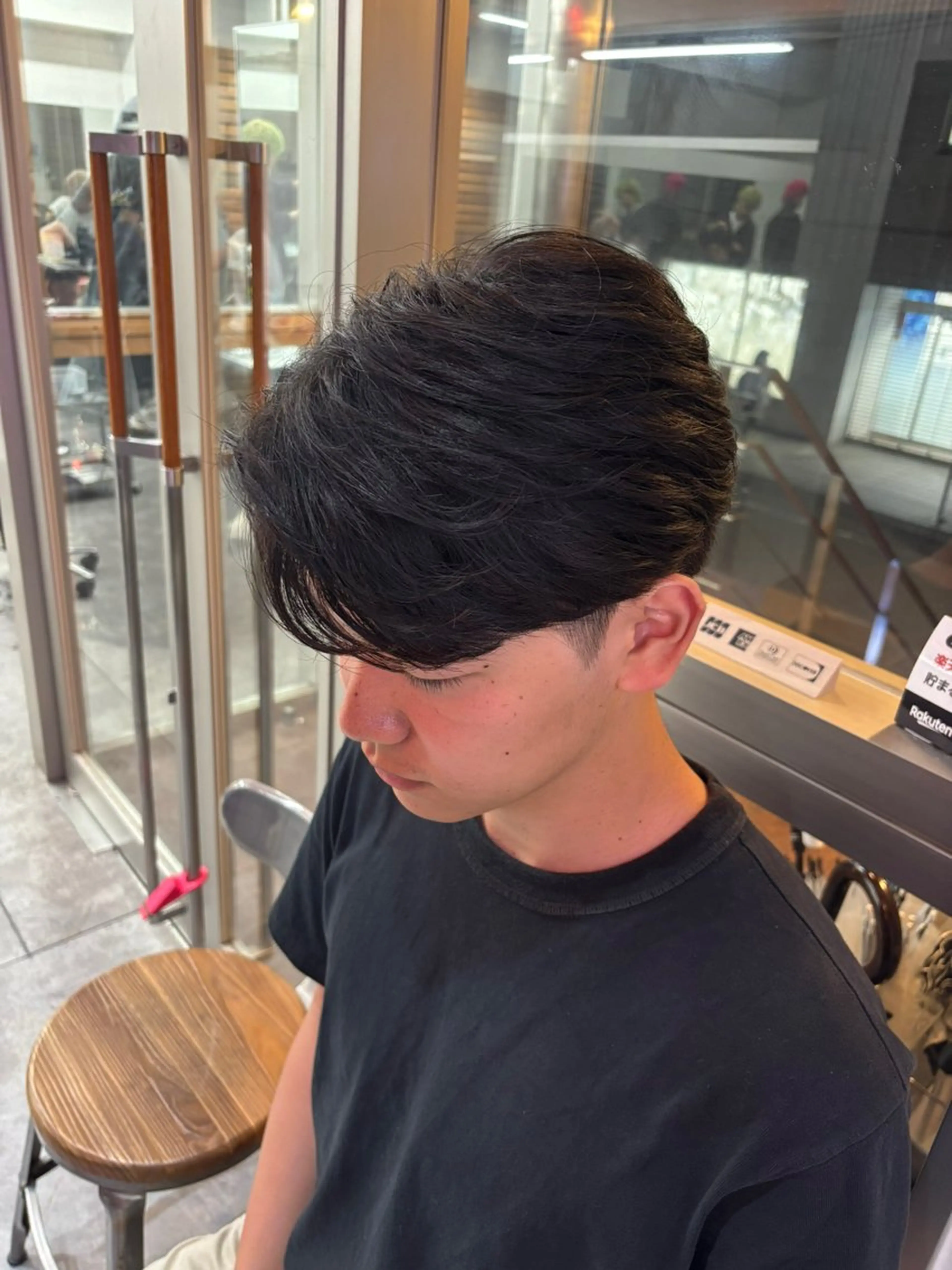 メンズ メンズ特化✨️ 韓国風パーマ🔥一八のヘアスタイル