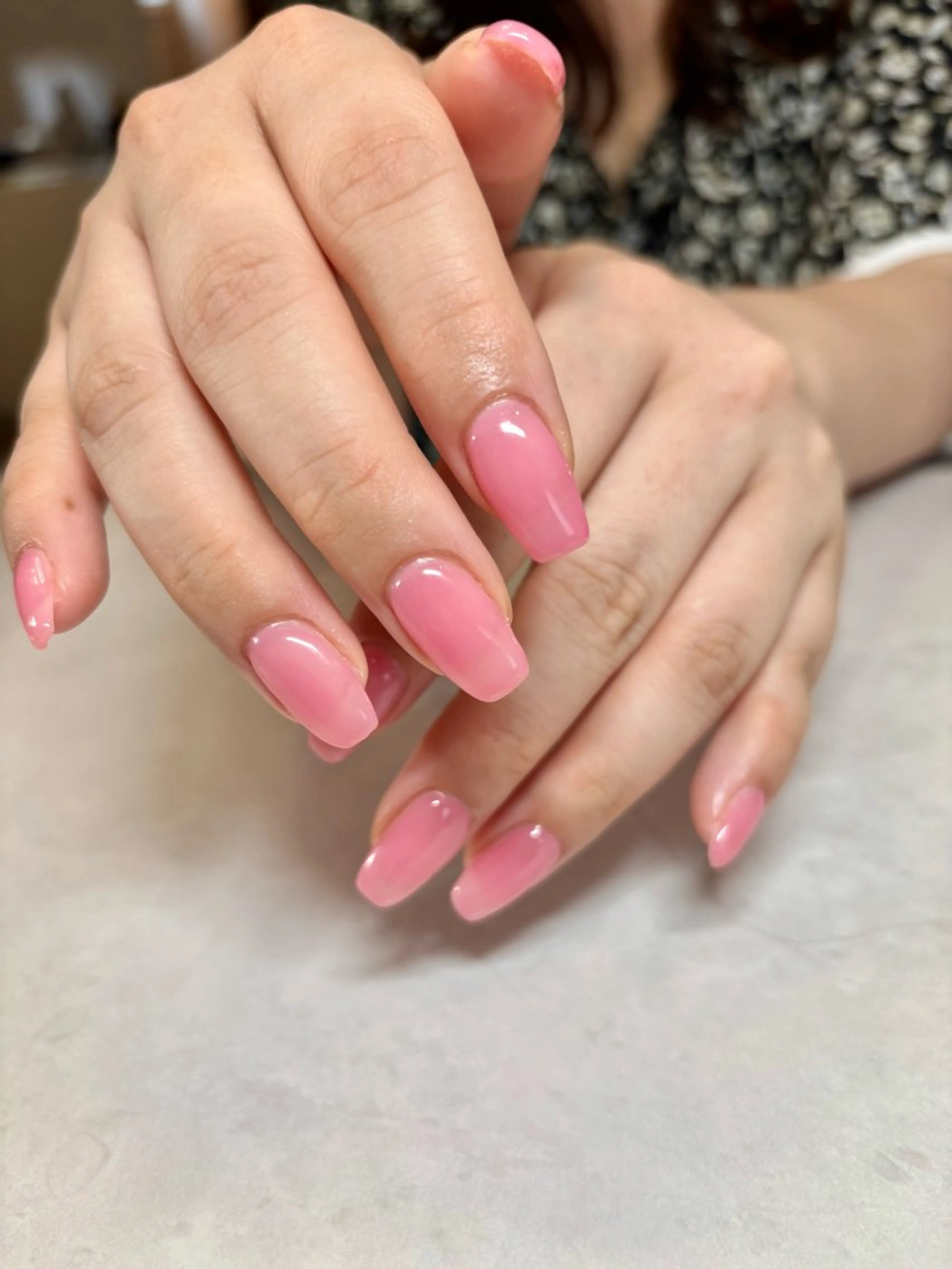 ネイル ピンク BONITA 上別府のネイルデザイン