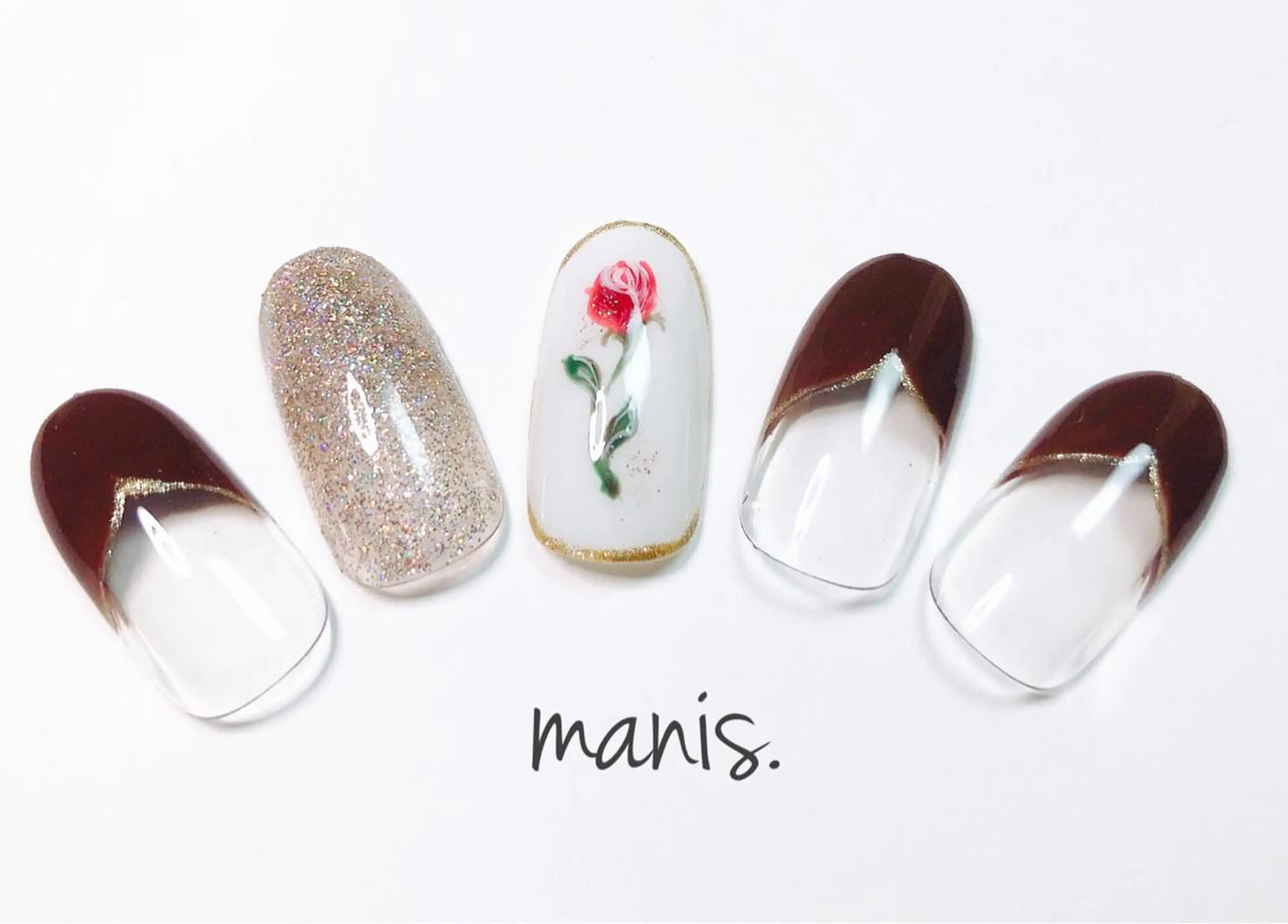 ネイル ハンドネイル manis .のネイルデザイン