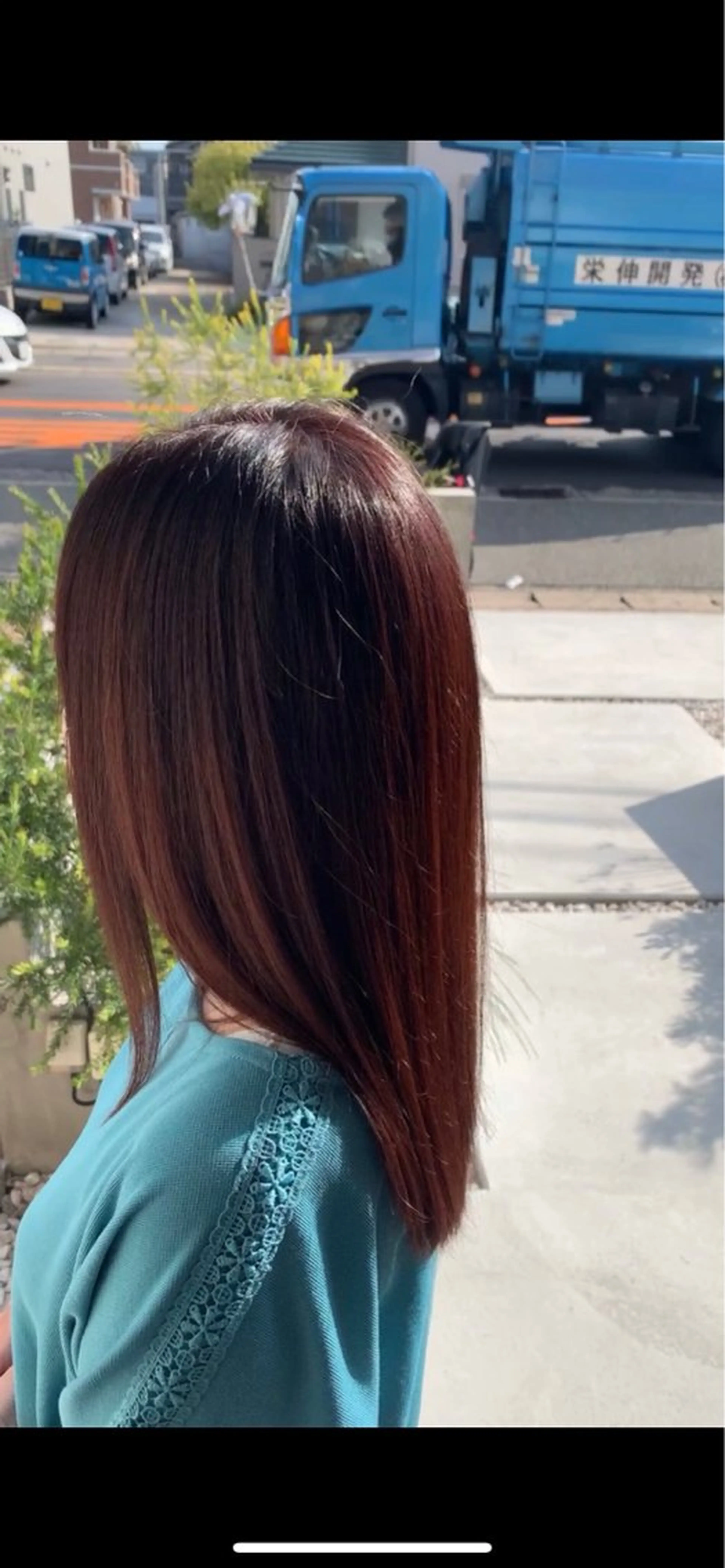 カラー カット ヘアカラー トリートメント 田中 陵のヘアスタイル