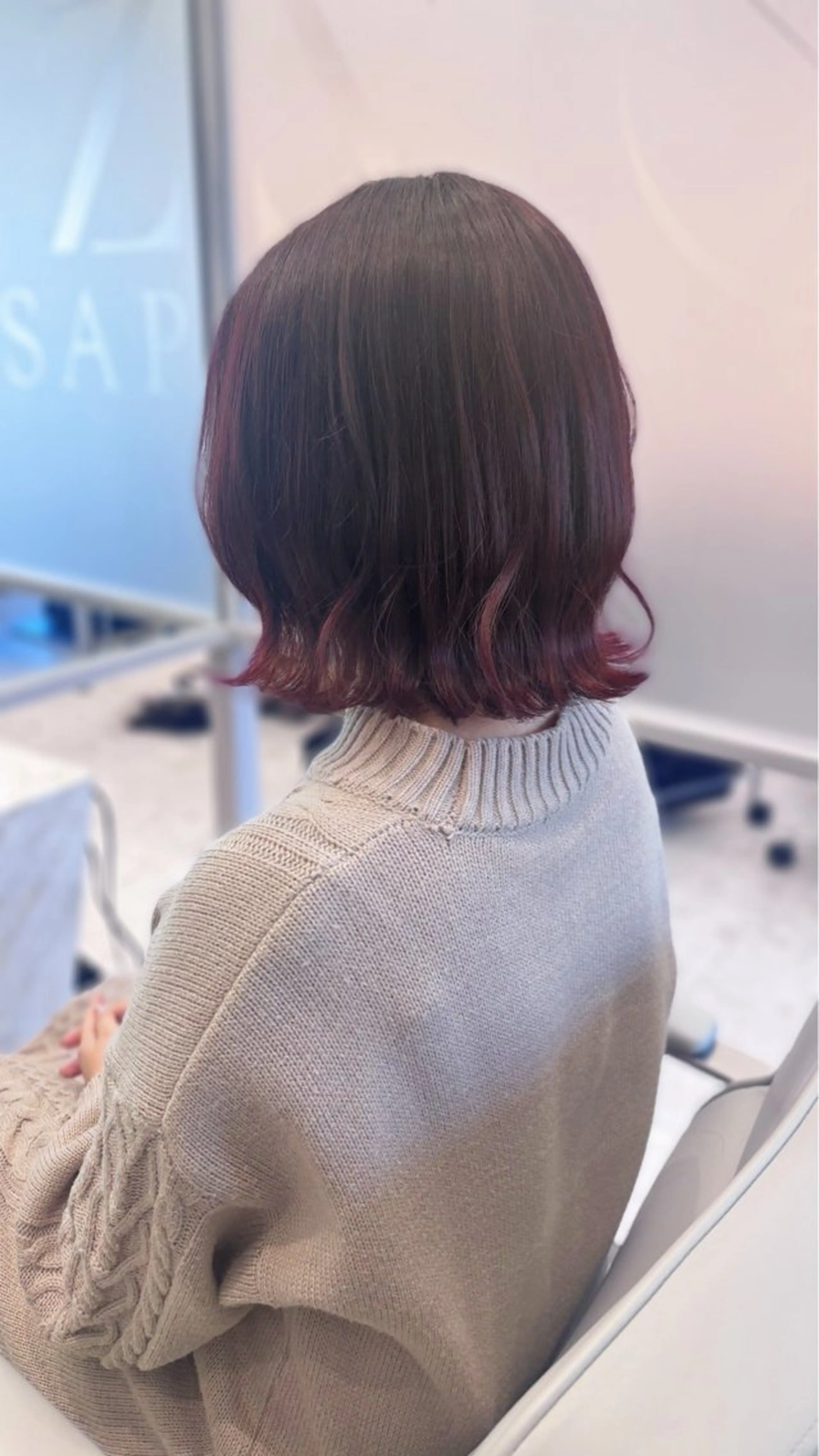 ミディアム カラー カット ヘアカラー トリートメント 🫧髪質改善🫧 神田紗来のヘアスタイル