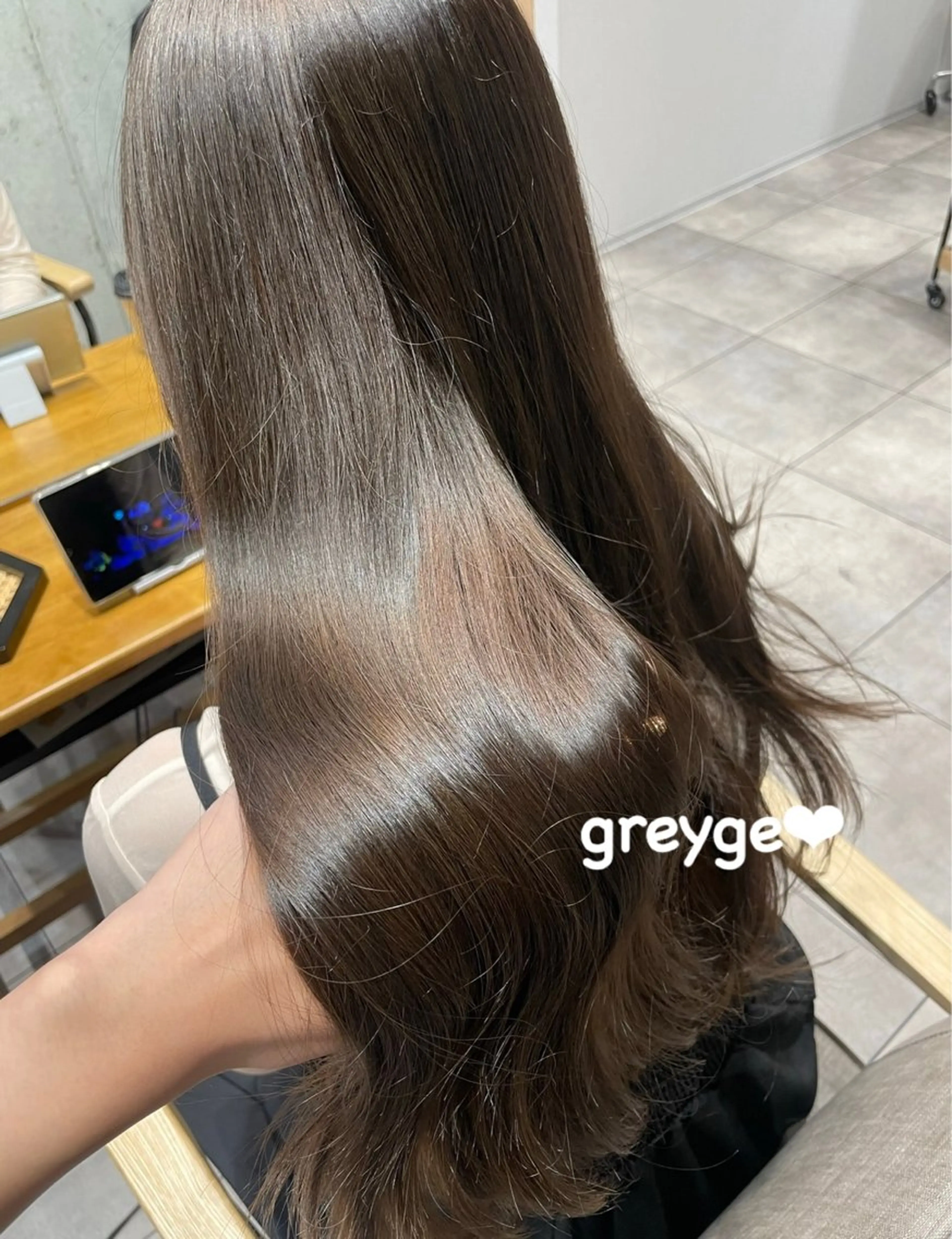 ミディアム カット ヘアカラー 顔周り/レイヤー🎀 natsumiのヘアスタイル