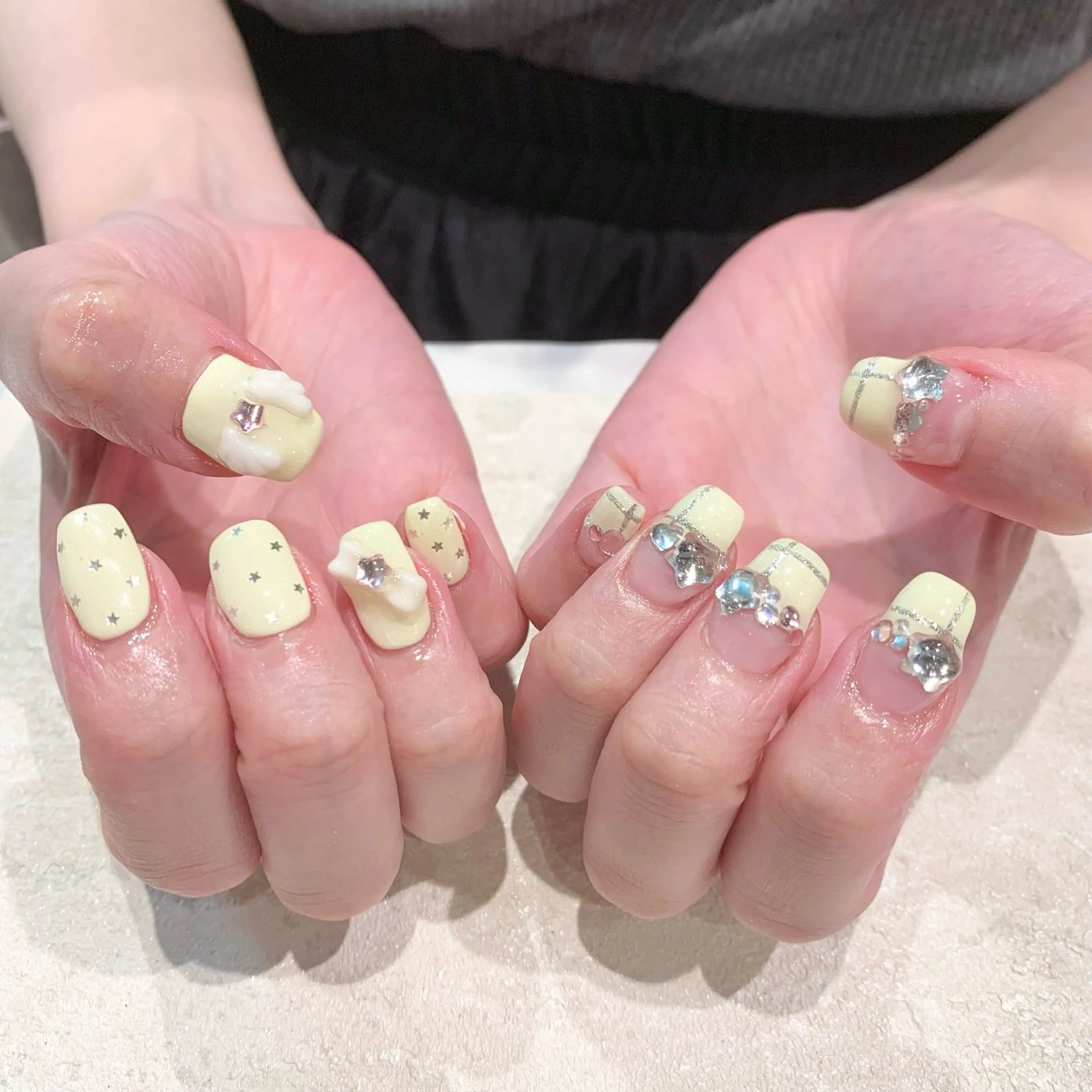 ネイル ハンドネイル ecrin 💎 mayuのネイルデザイン