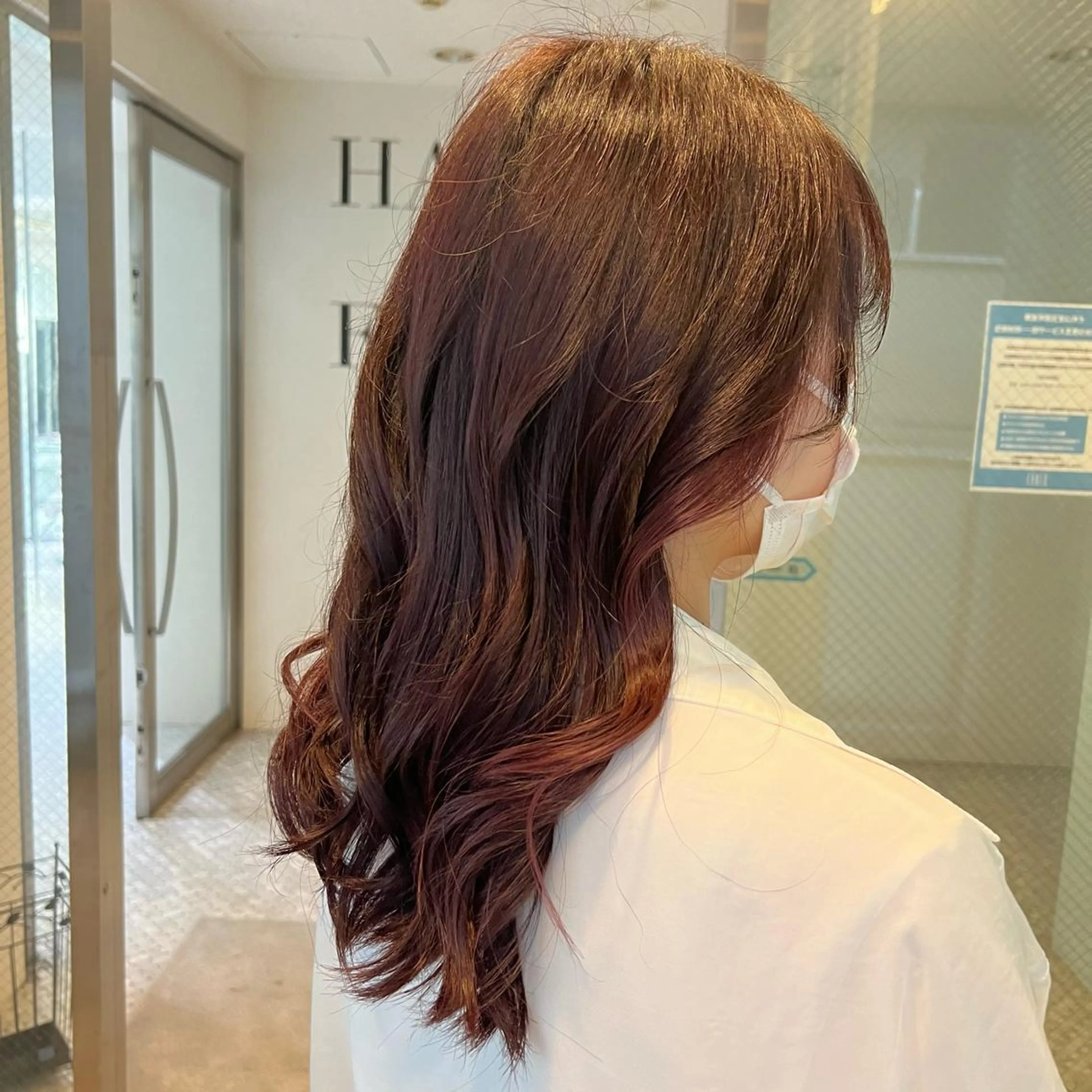 カラー ブラウンカラー ピンクカラー ヘアカラー トリートメント stylist 🐶内藤 成香のヘアスタイル