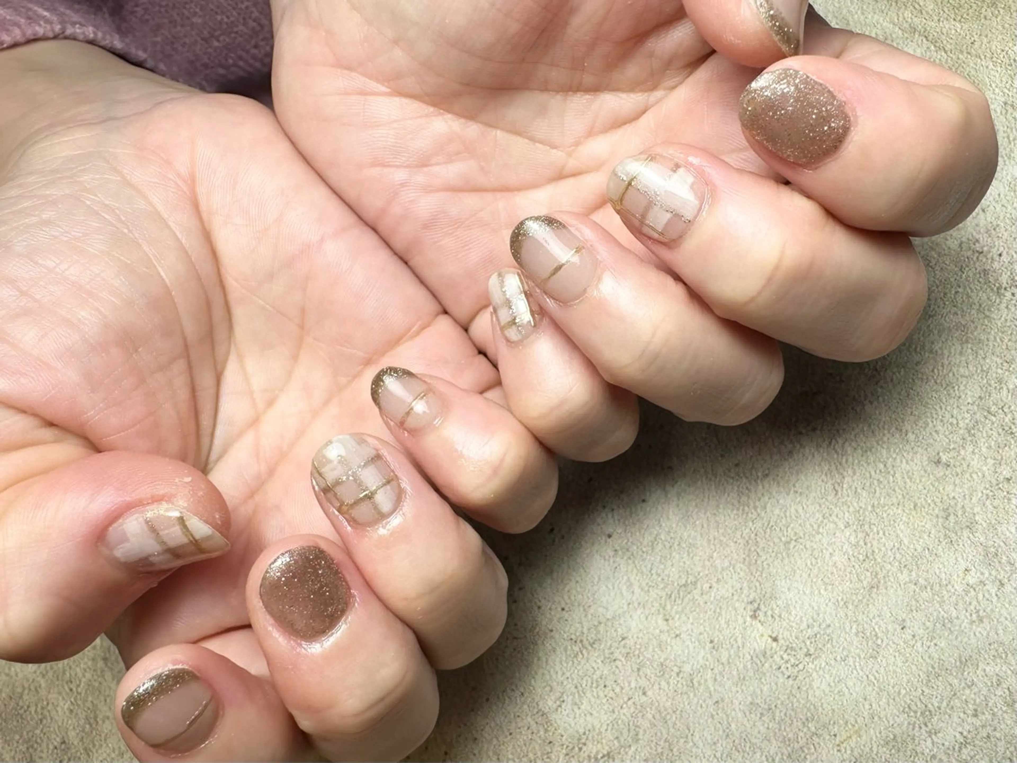 ネイル ブラウン nailroom Anmie.のネイルデザイン