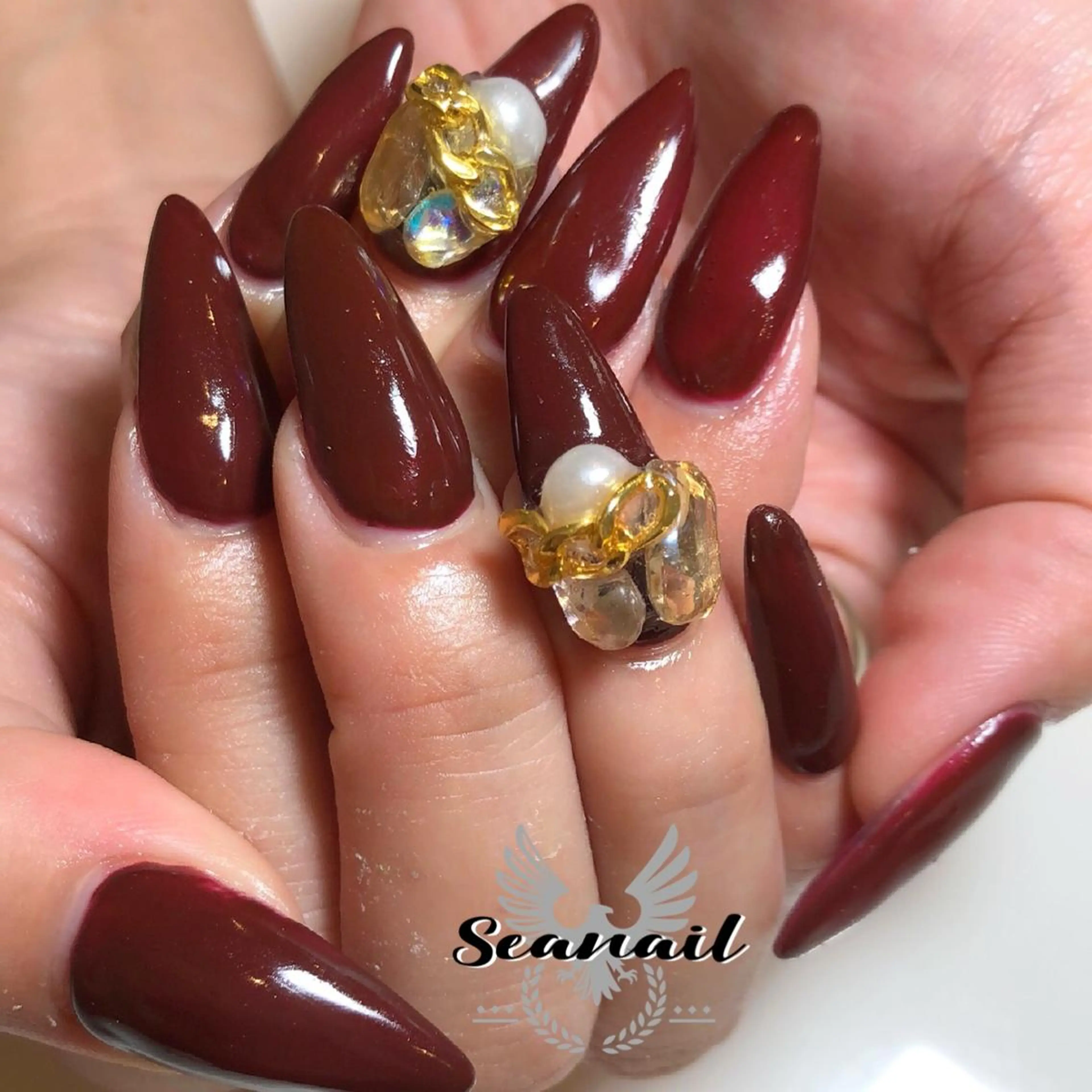 ネイル 小尾 栞のネイルデザイン