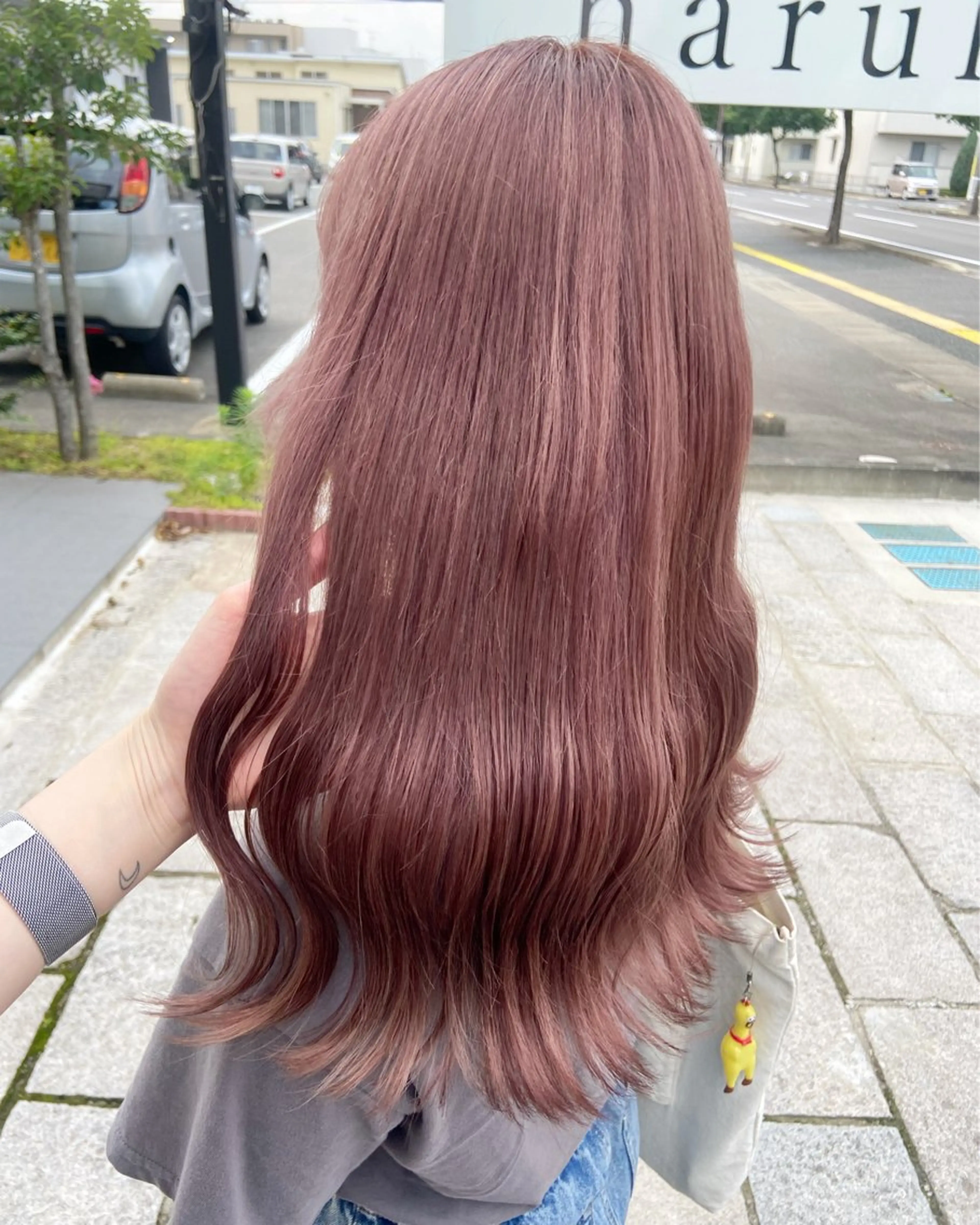 ロング カラー haruki所属・. nozomiのヘアスタイル