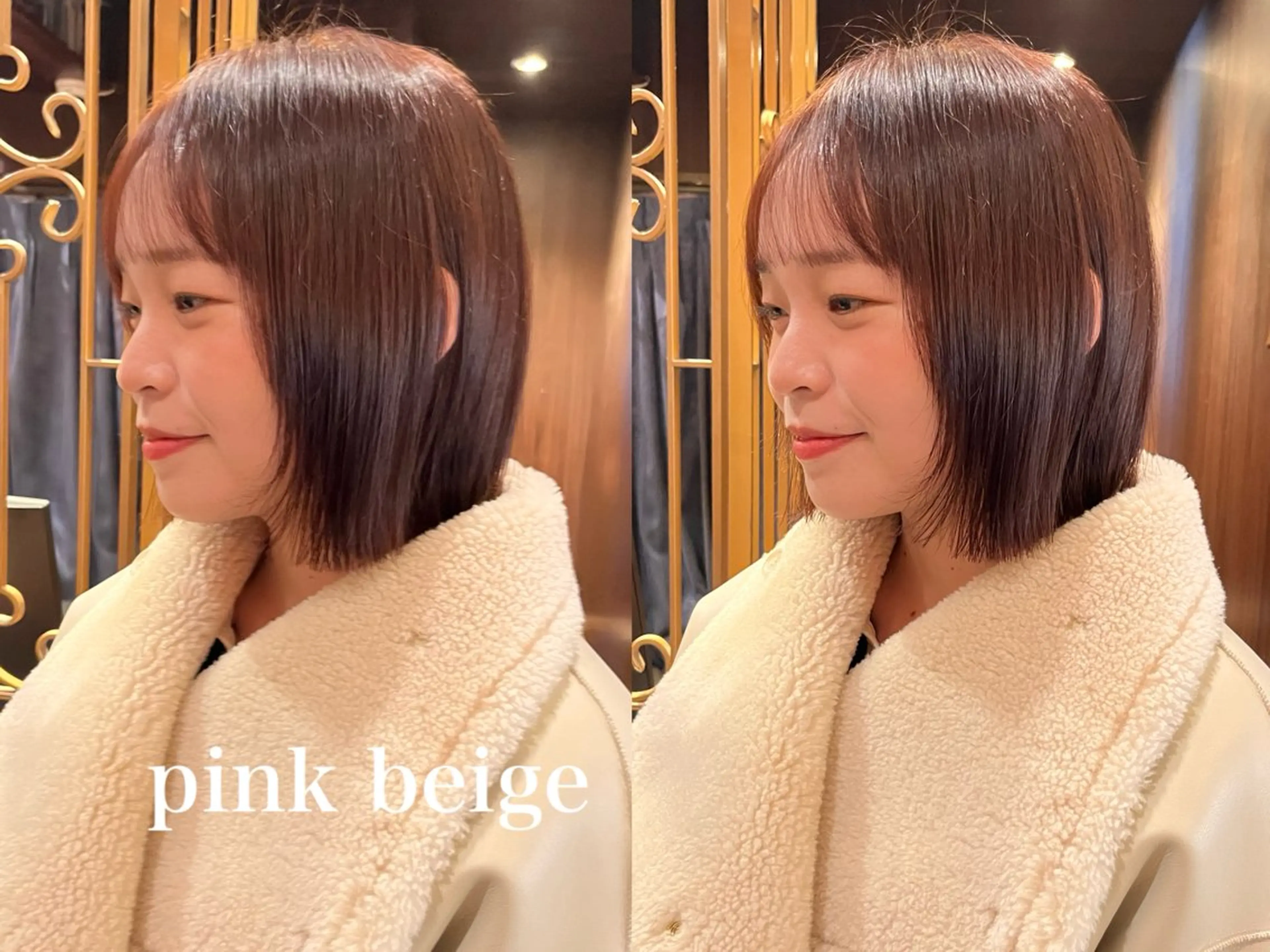 ショート ボブ 顔まわりレイヤー 顔周りカット レイヤーカット カット ヘアカラー トリートメント ボブ/髪質改善/ 艶髪❣️前髪/Noaのヘアスタイル