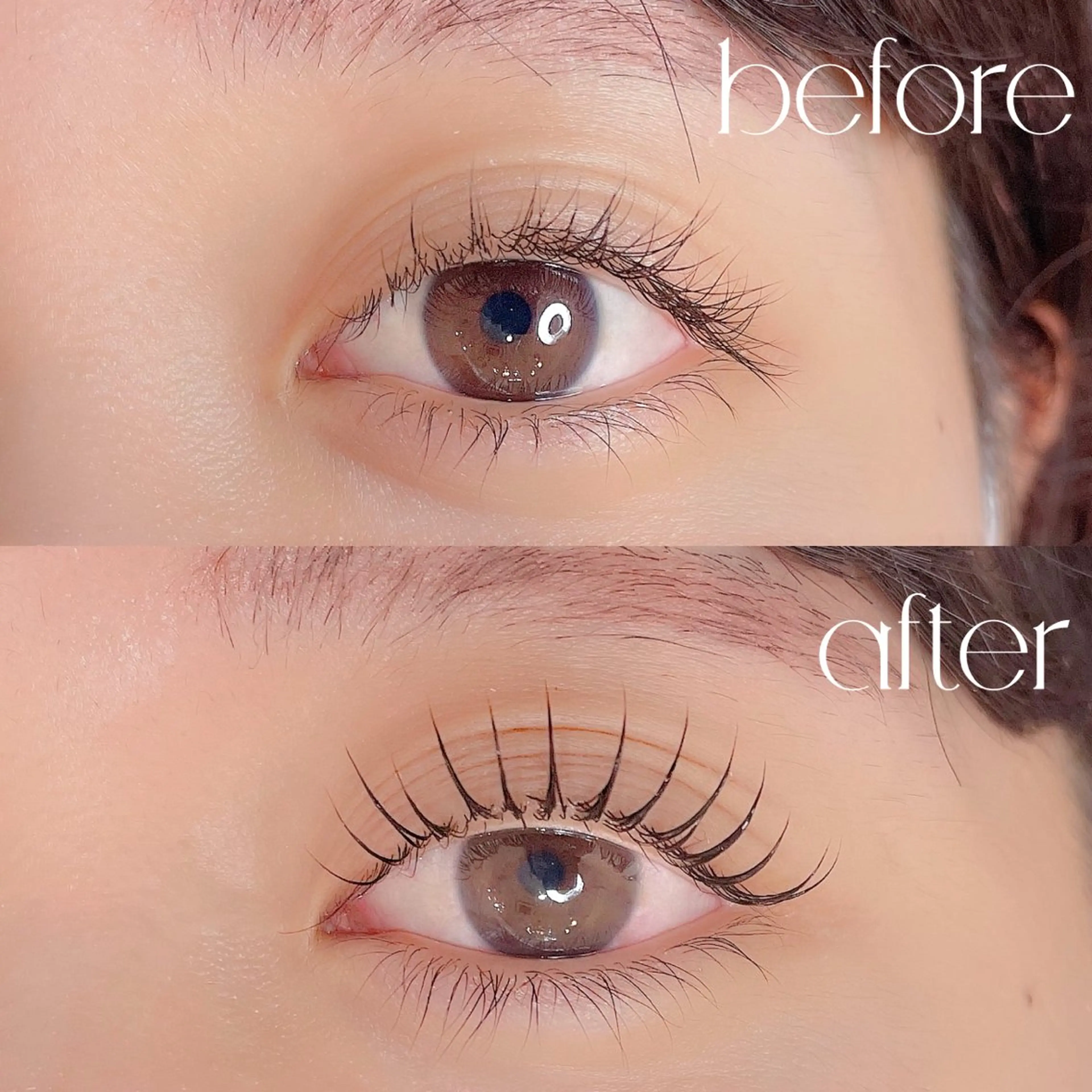 マツエク・マツパ Lash&Brow Mignonのマツエク・マツパデザイン