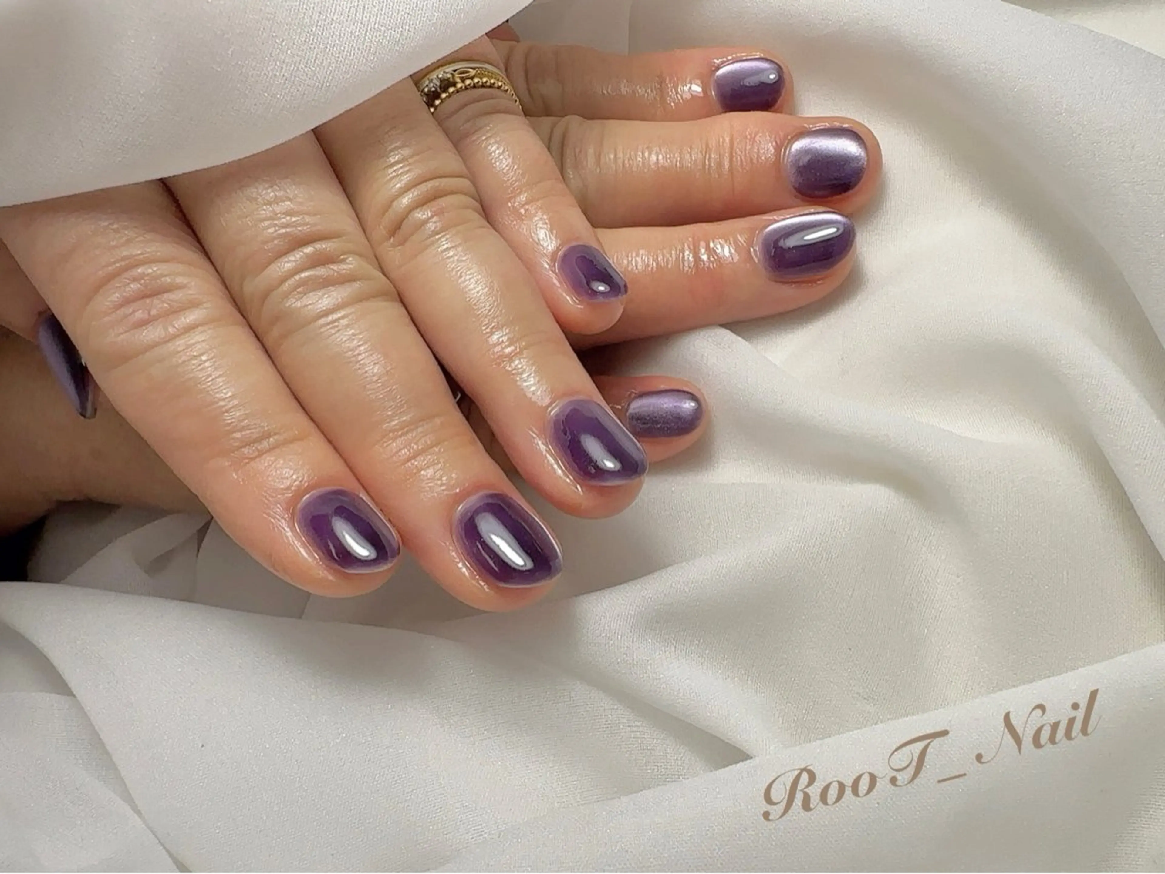 ネイル マグネットネイル ハンドネイル RooT Nailのネイルデザイン