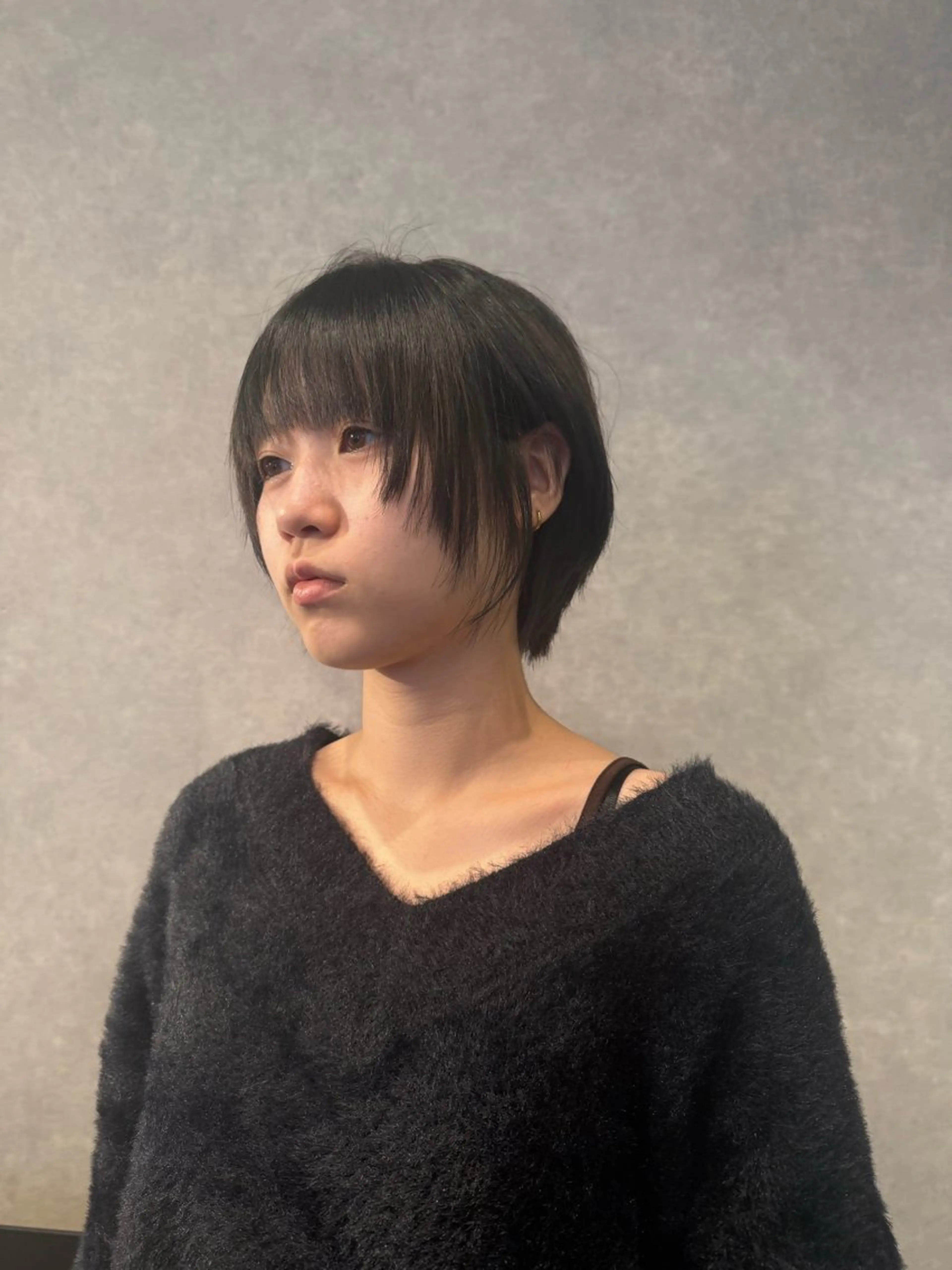 ショート ヘアカラー ニュアンス／フェザー sakuraのヘアスタイル