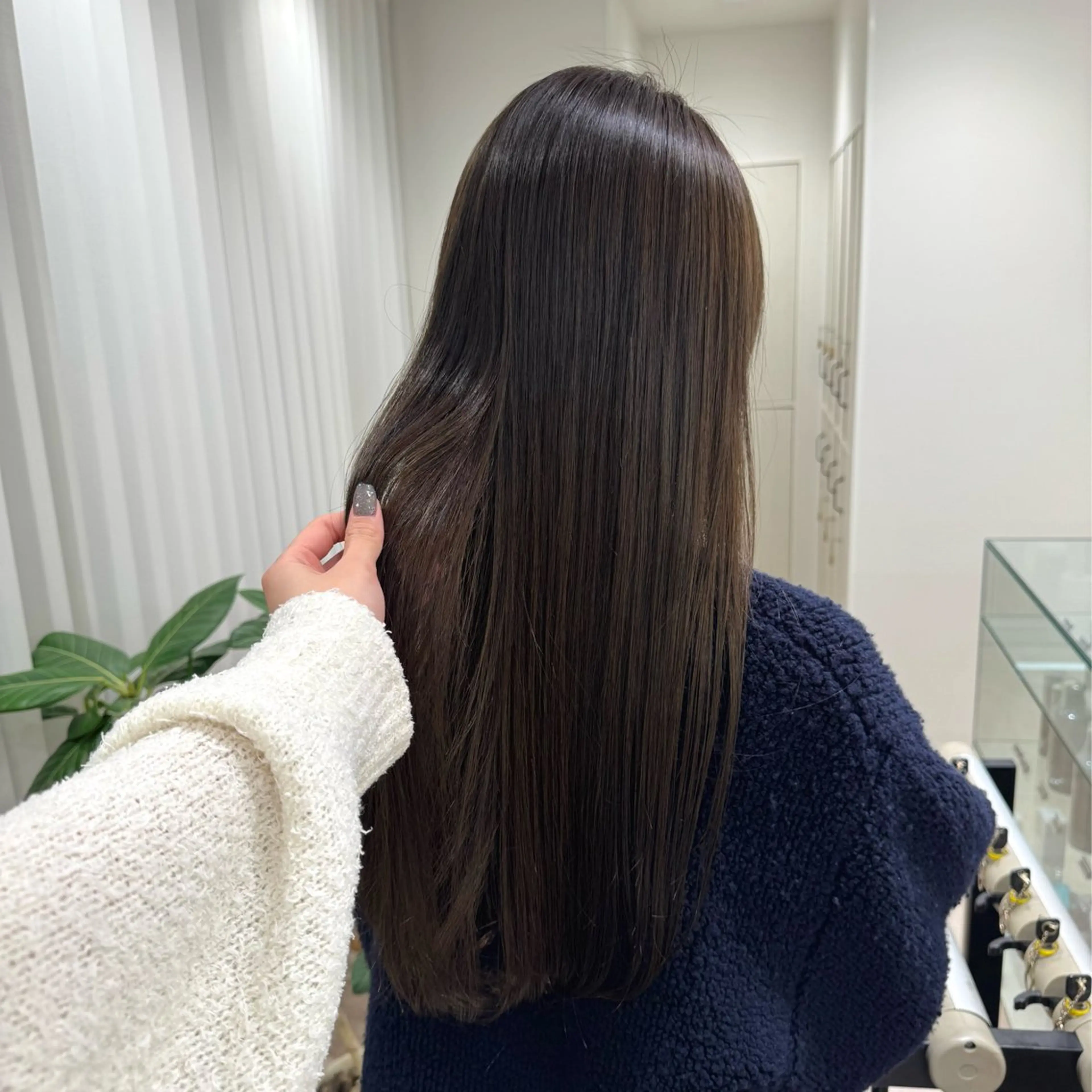 ロング 縮毛矯正 カット 縮毛矯正 ‎‎🤍りな/透明感 似合わせカット‎🤍のヘアスタイル