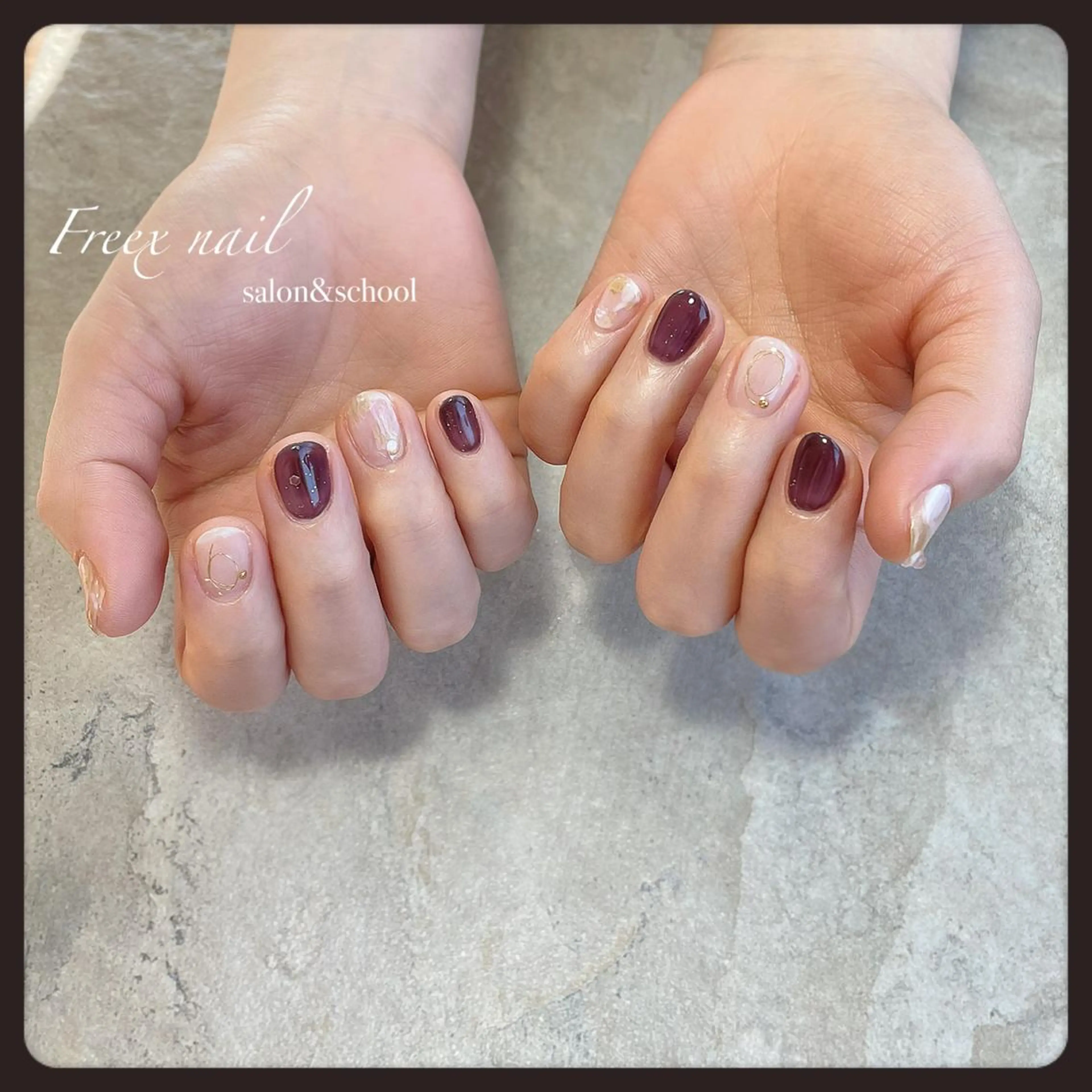 ネイル Freex nail所属・freex nail /ニュアンス/個性派のネイルデザイン