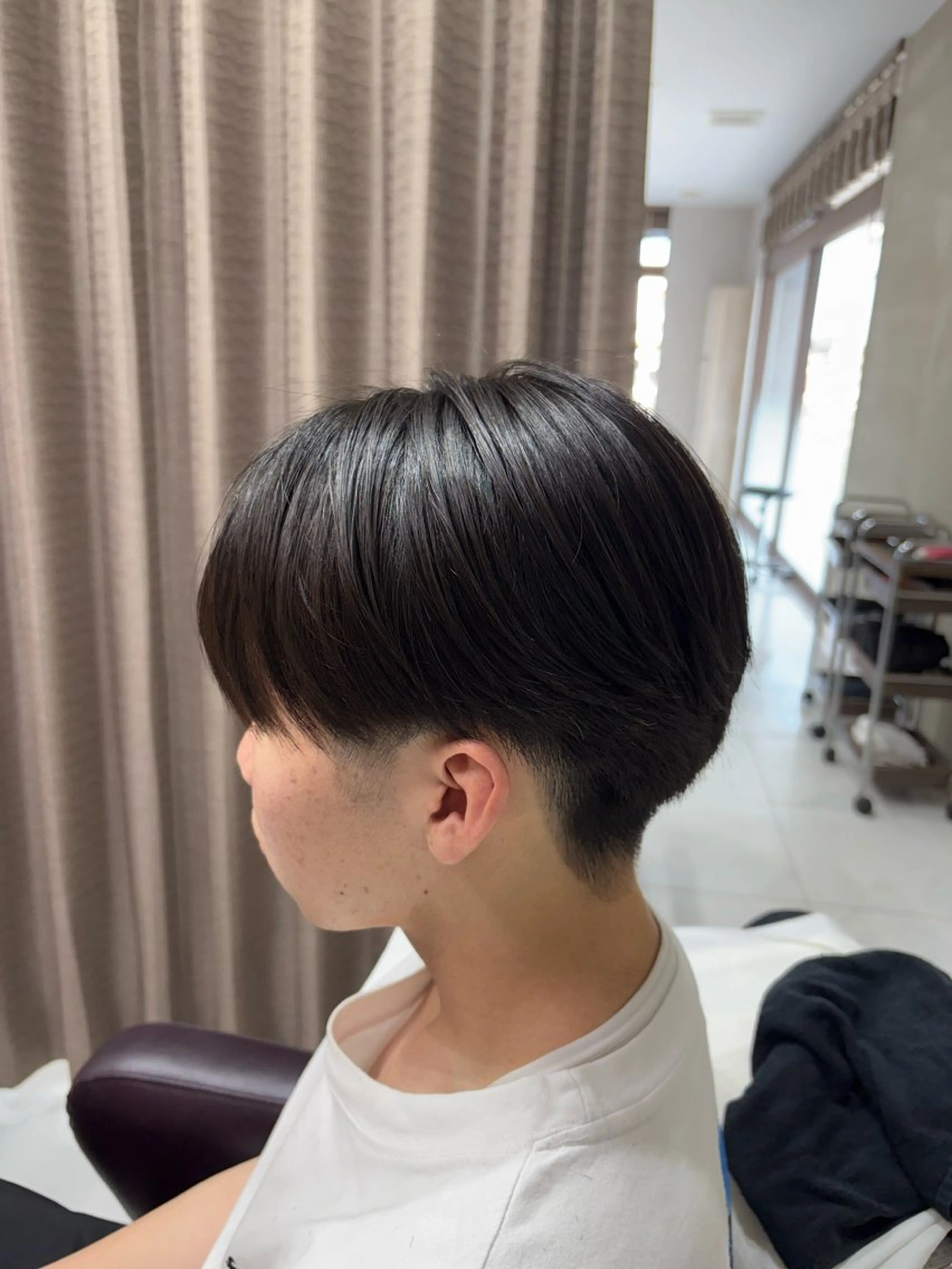 ショート メンズ カット ヘアセット GRANDEUR ryuのヘアスタイル
