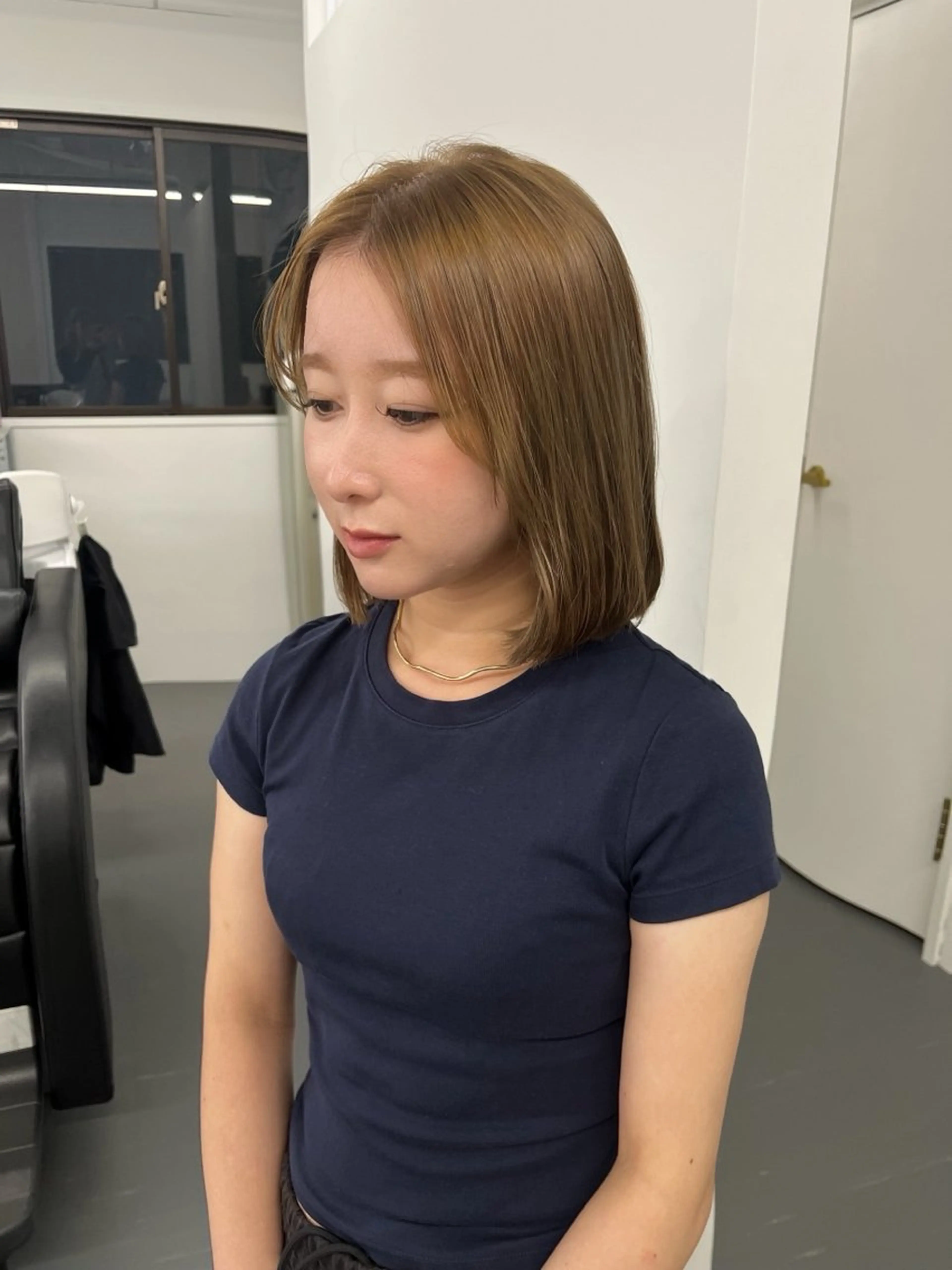 ブリーチなしダブルカラーの写真