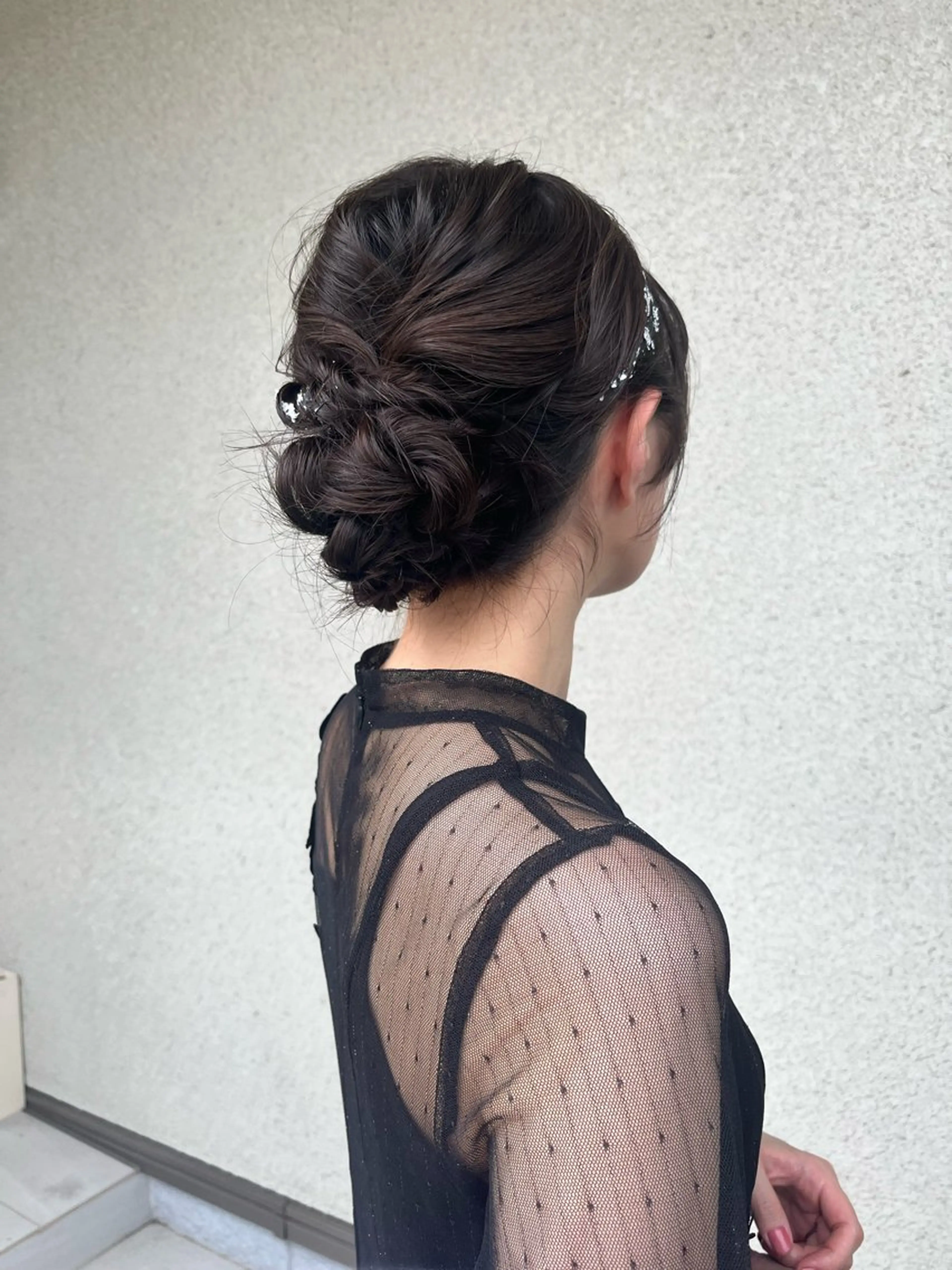 ヘアアレンジ ヘアセット 松本 茜のヘアスタイル