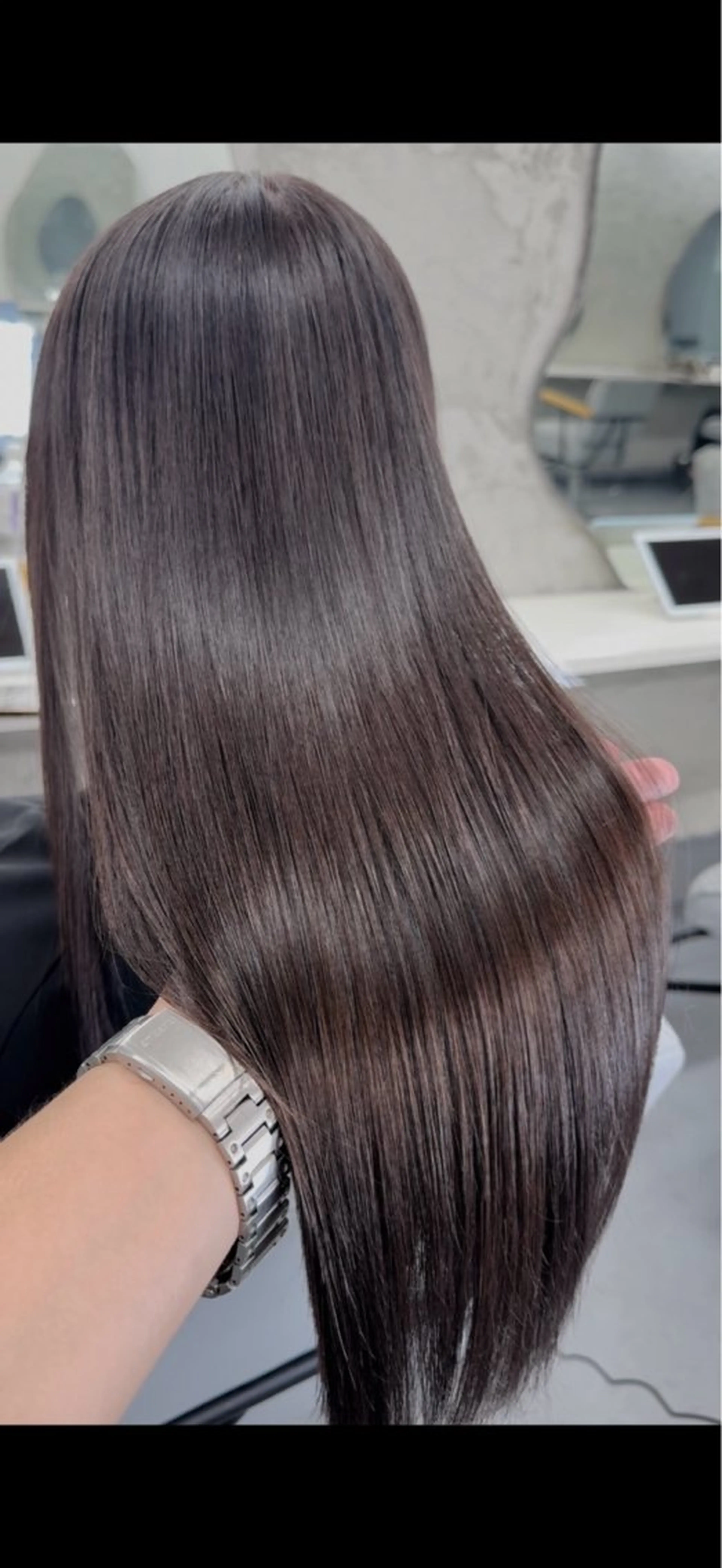 ロング カット ヘアカラー トリートメント 【初回限定】 柏　早坂ケースケのヘアスタイル