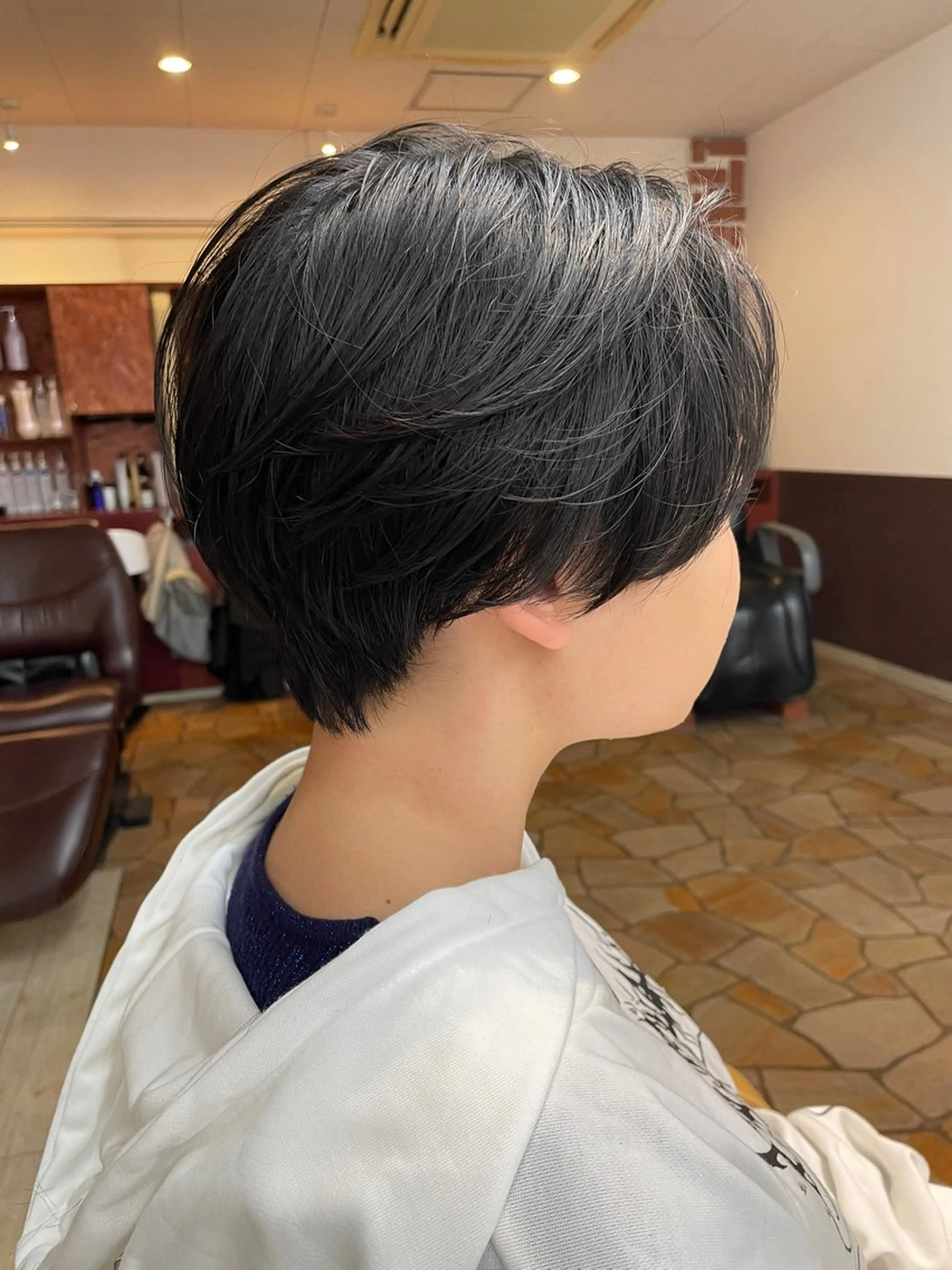 ショート ハンサムショート ショートヘア カット ハットリ /北習志野のヘアスタイル