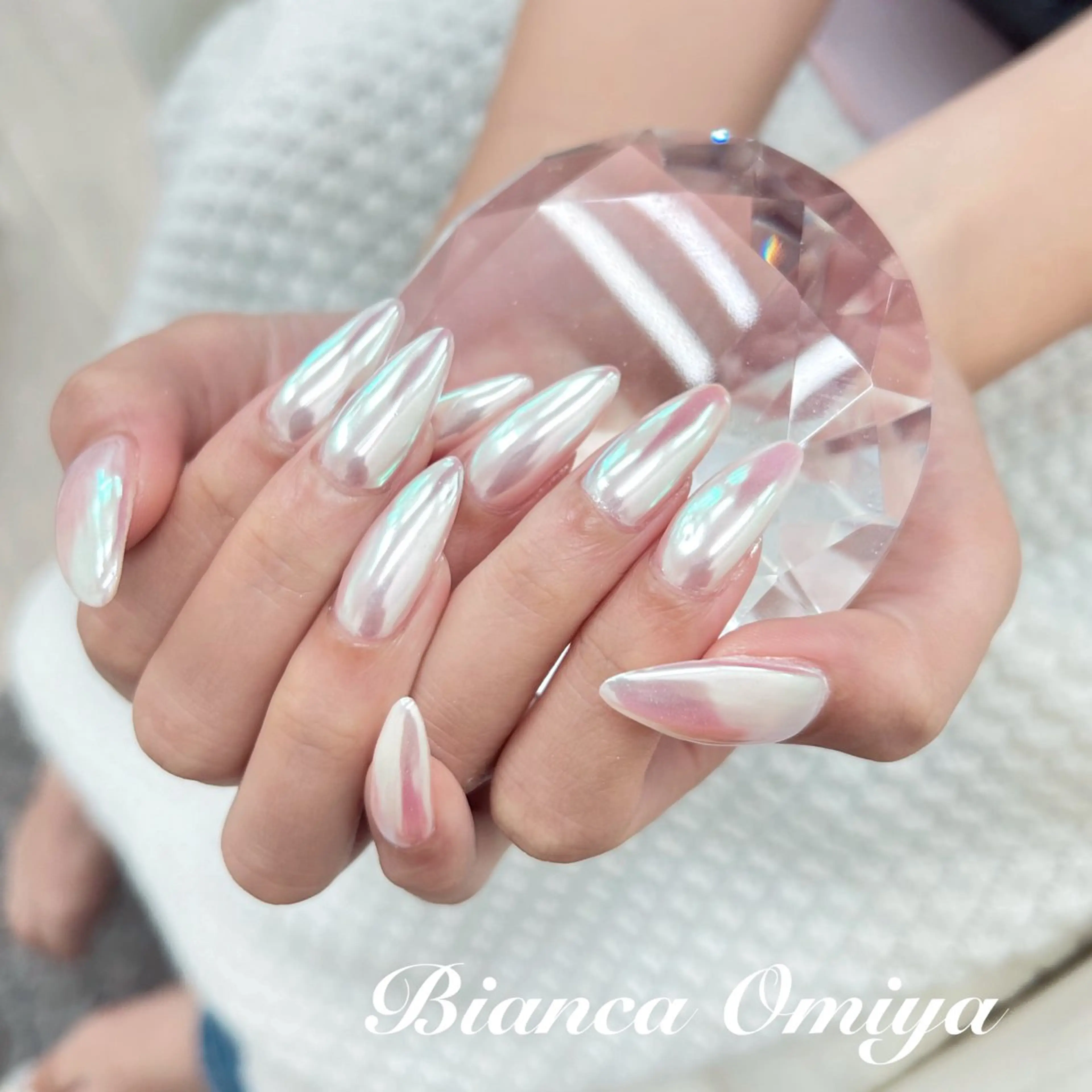 ネイル ハンドネイル Bianca川越❄ Yanoのネイルデザイン