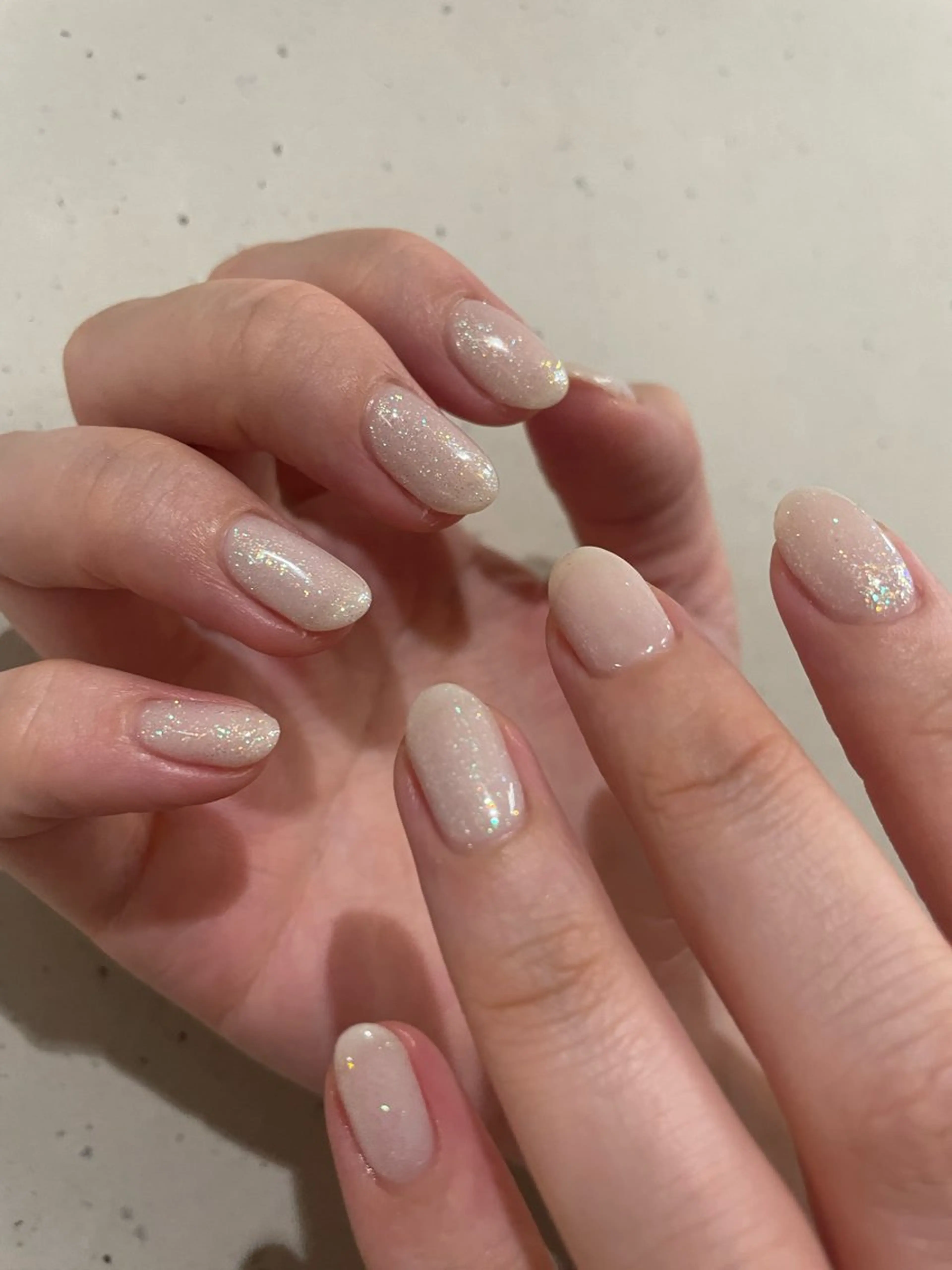 ネイル ラメ(グリッター) emi 🧸のネイルデザイン