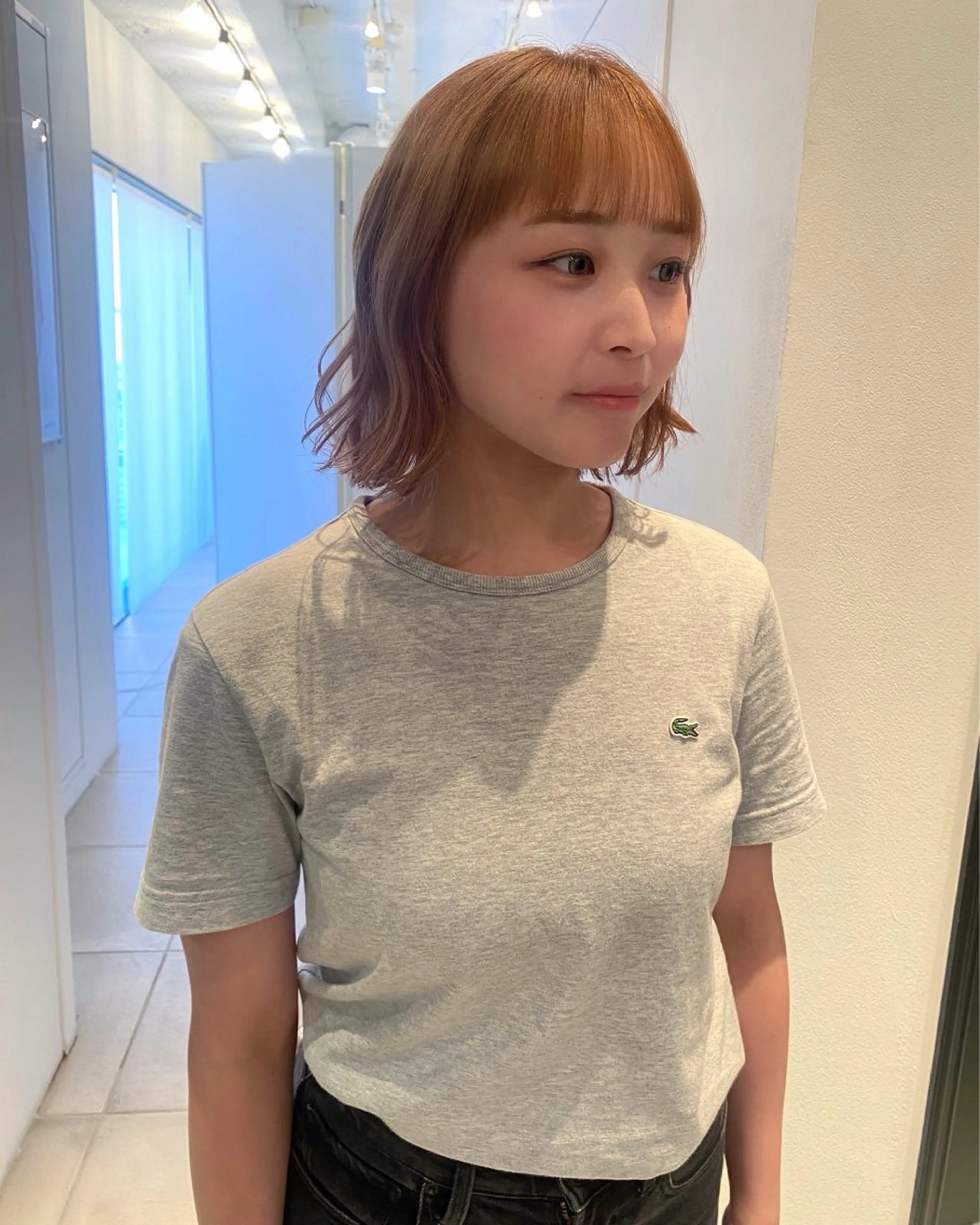 ショート カラー riria/ボブ /ブラウンカラー🎀のヘアスタイル