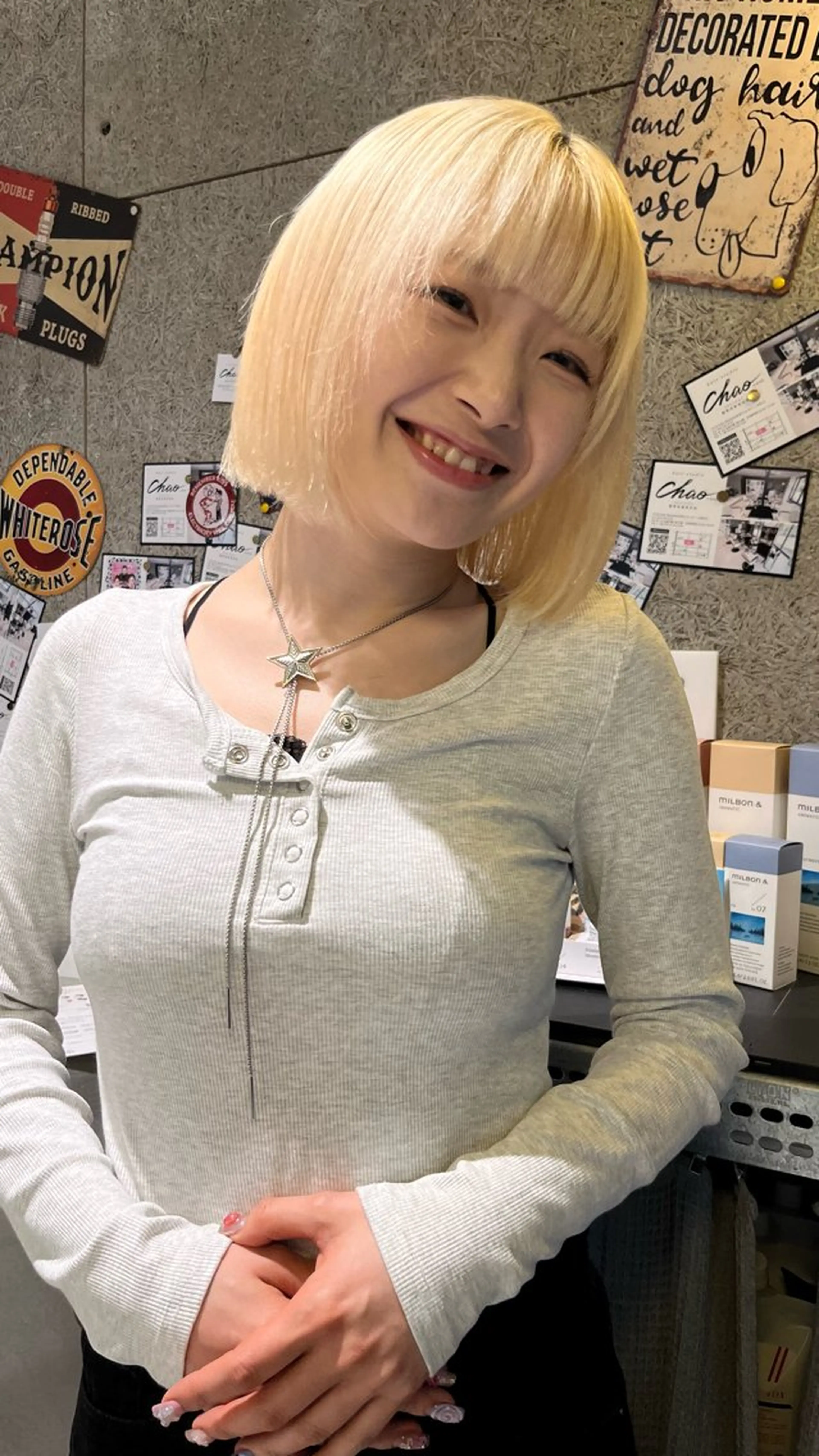 ショート ボブ/ショートボブ/ 岡山駅/別曽遥也のヘアスタイル