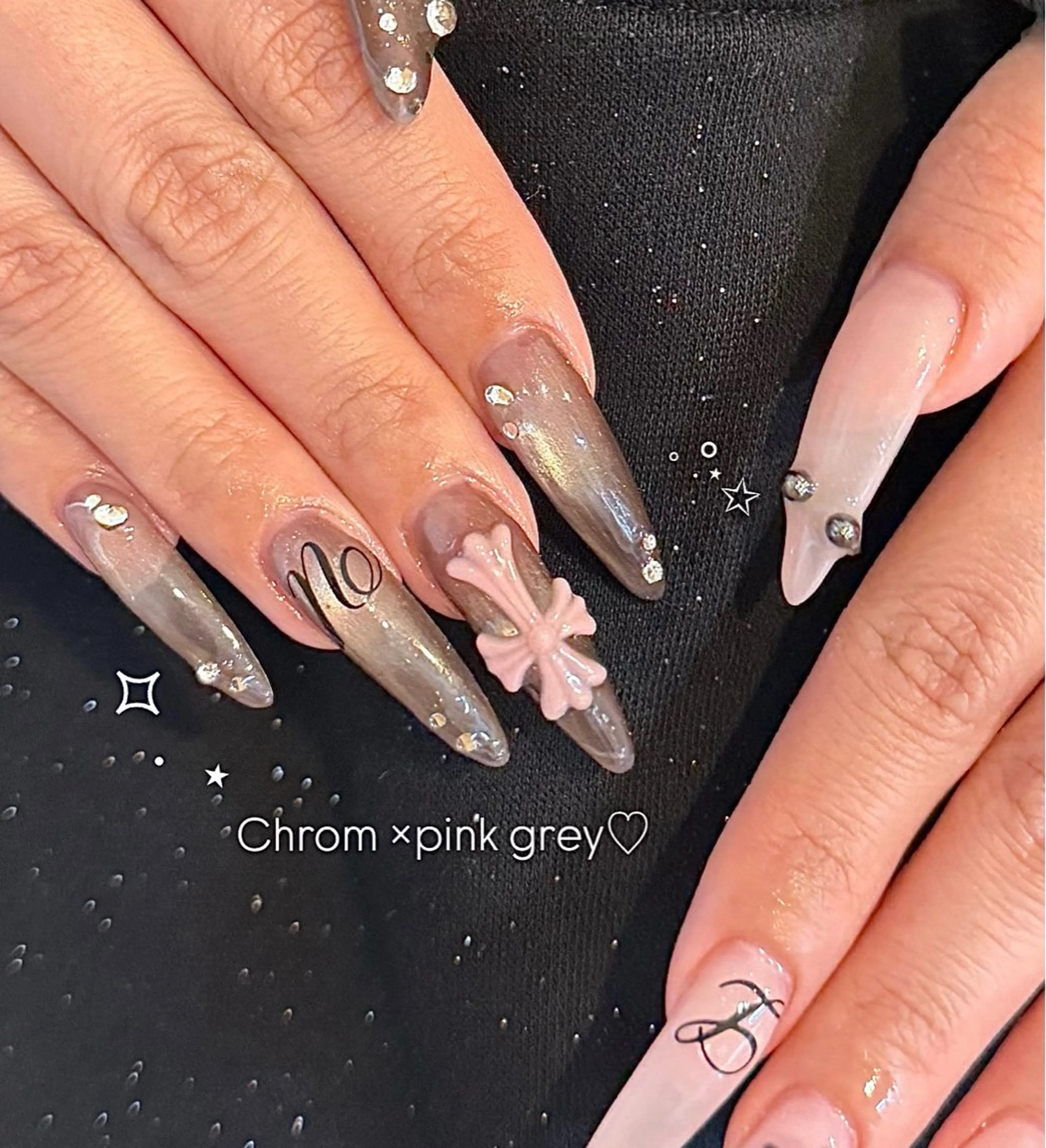 ネイル .*･ﾟCHAM NAIL✧︎*。のネイルデザイン