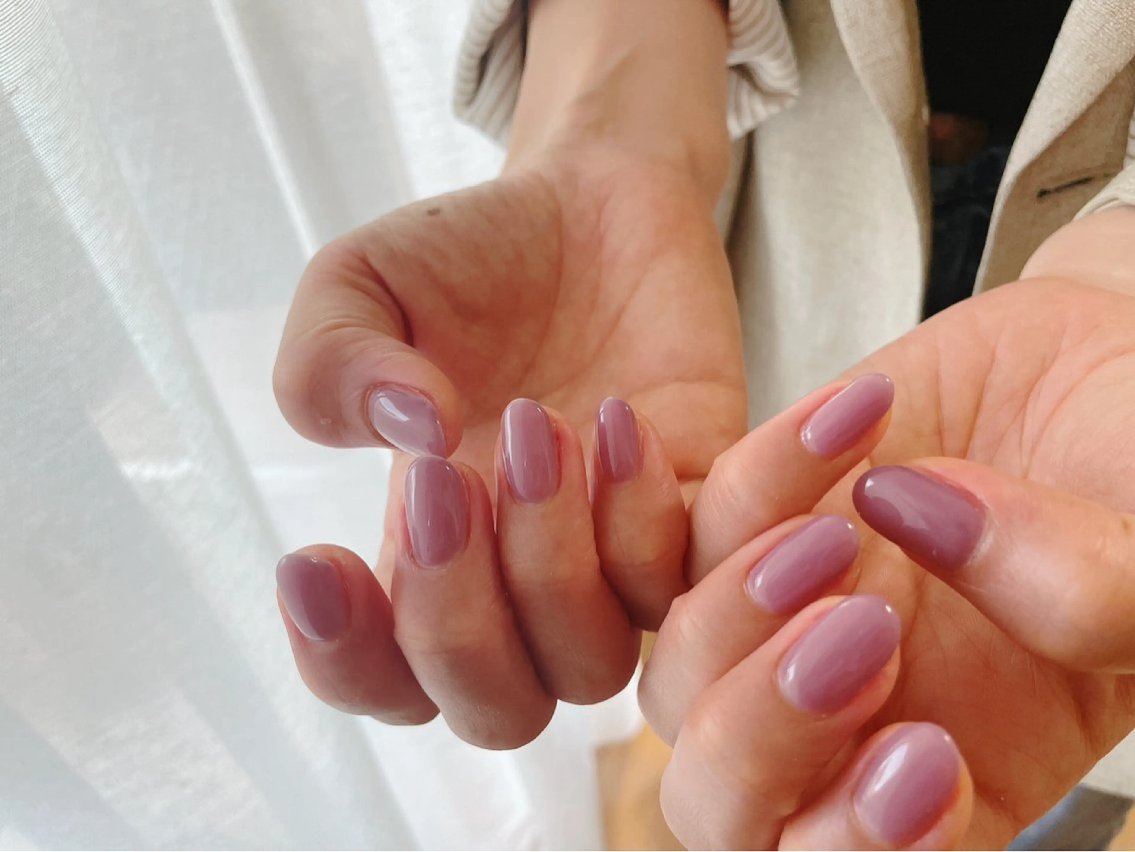 ネイル オーロラネイル フットネイル フレンチネイル ジェルネイル ハート ハンドネイル Mogu nail 二子玉川のネイルデザイン