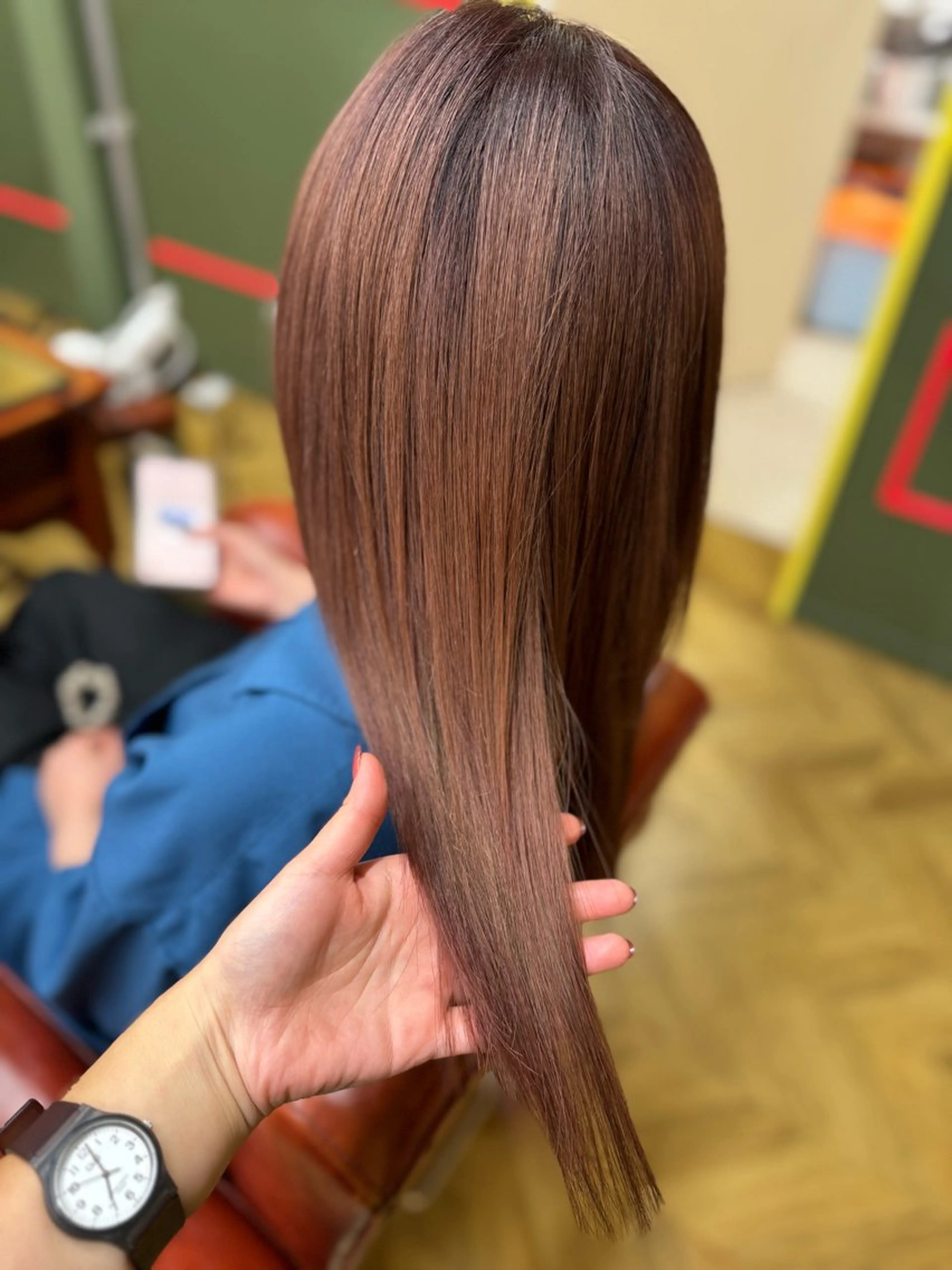 ロング トリートメント cureK所属・米倉 麻衣のヘアスタイル