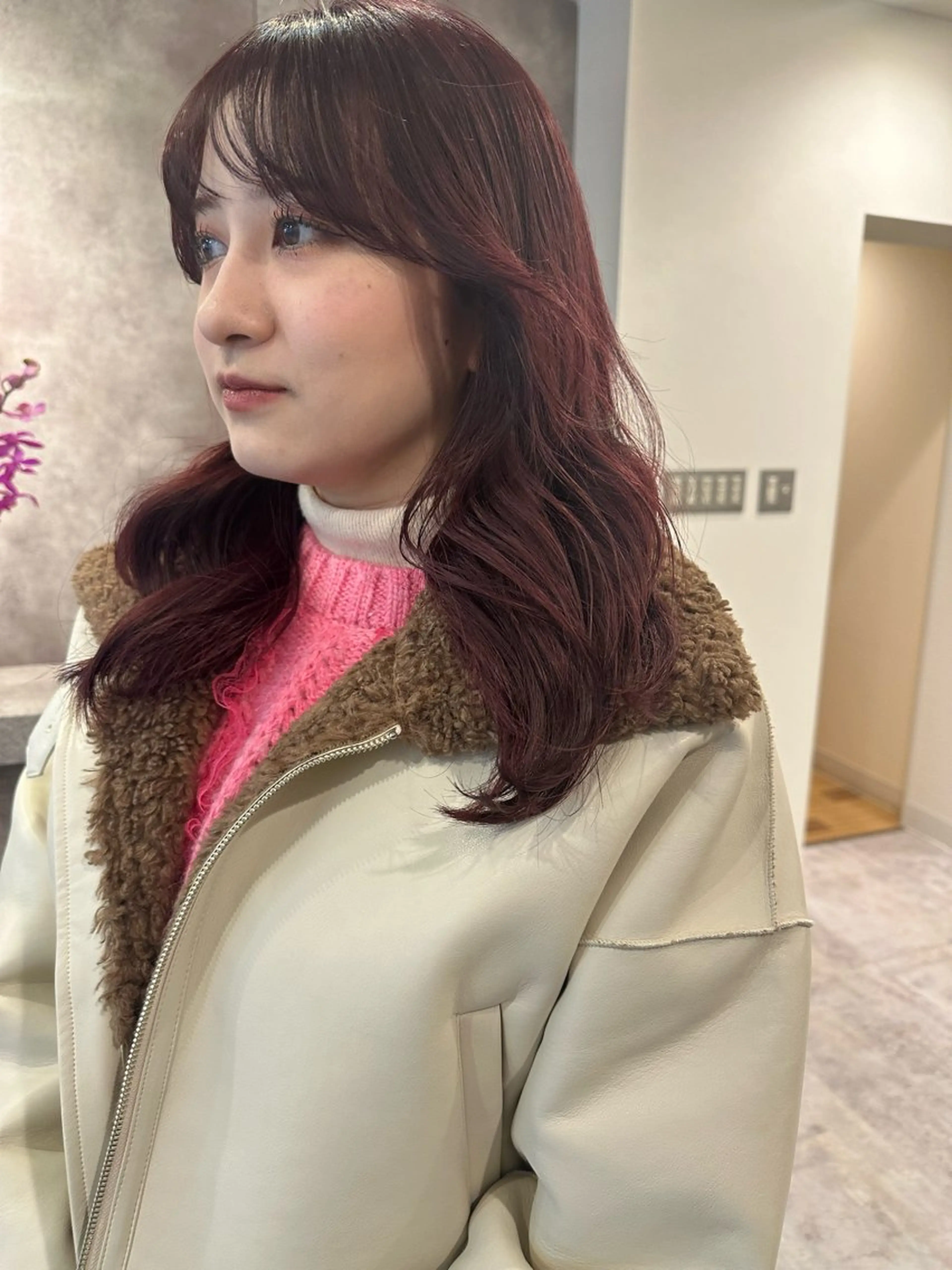 セミロング カラー lelu所属・lelu / 佐々木のヘアスタイル