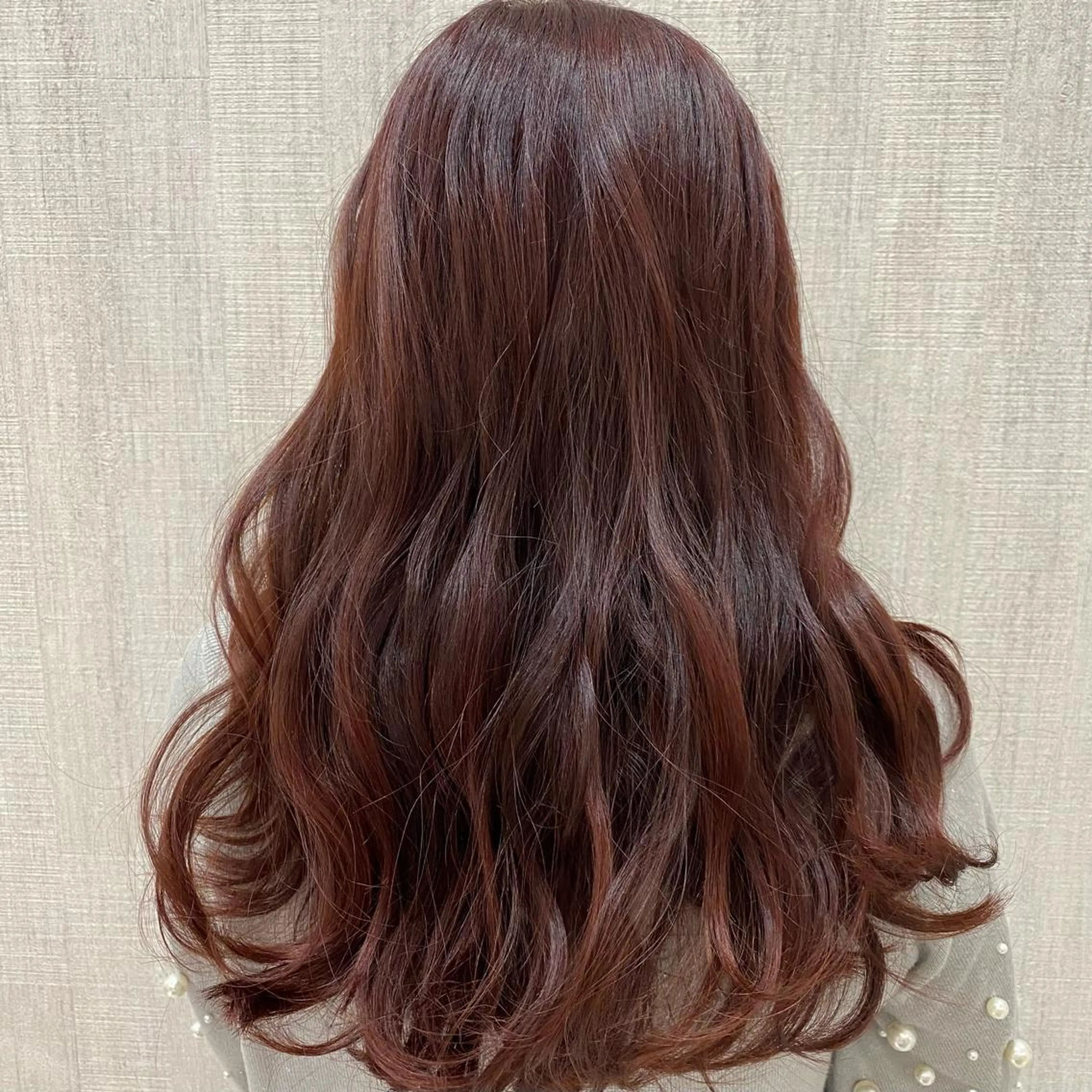 ロング カラー カット ヘアカラー トリートメント 🫧透け感⋆艶髪💎 山口アヤカのヘアスタイル