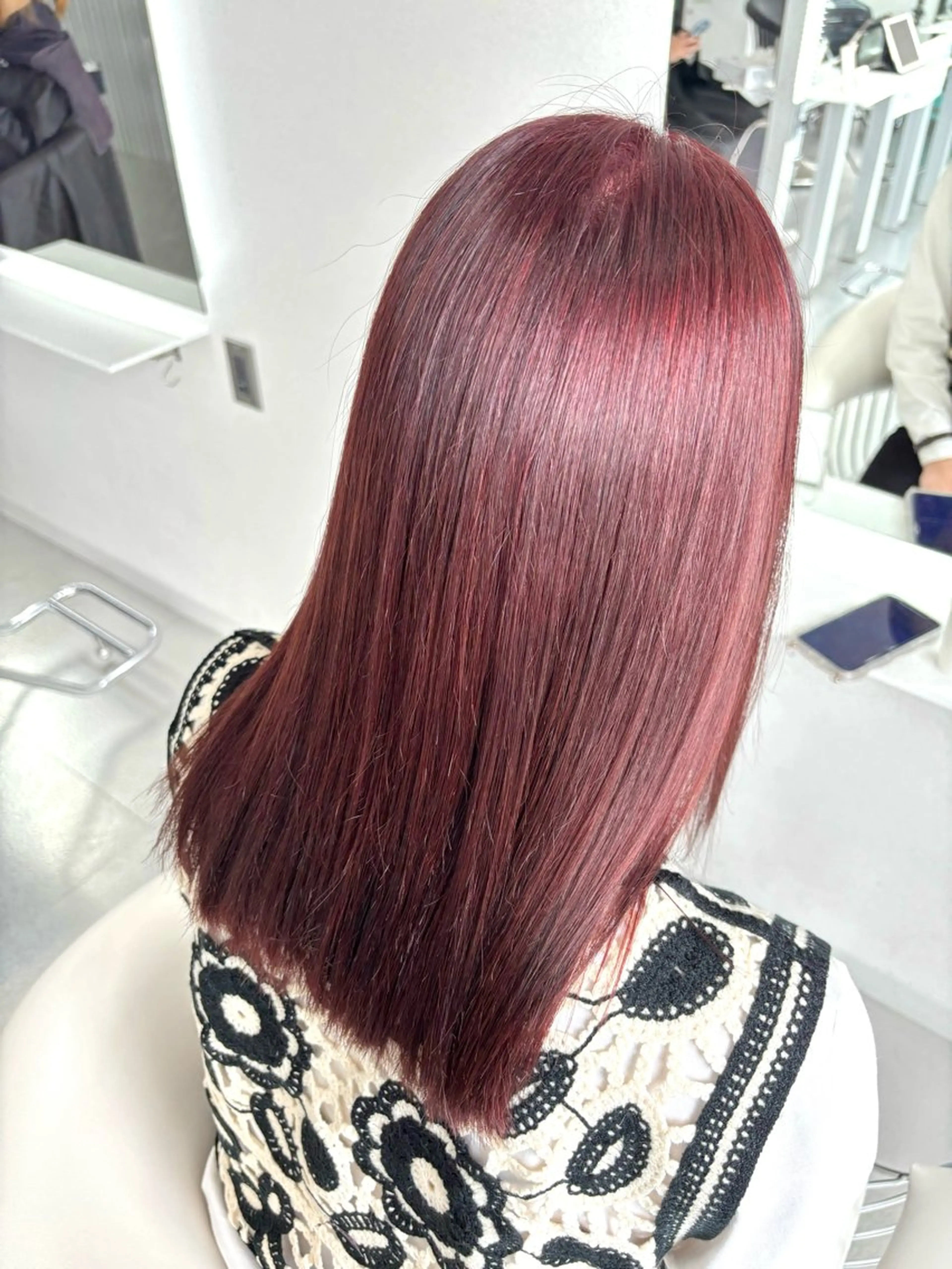 ミディアム MoA cilue さつき（スタイリストのヘアスタイル