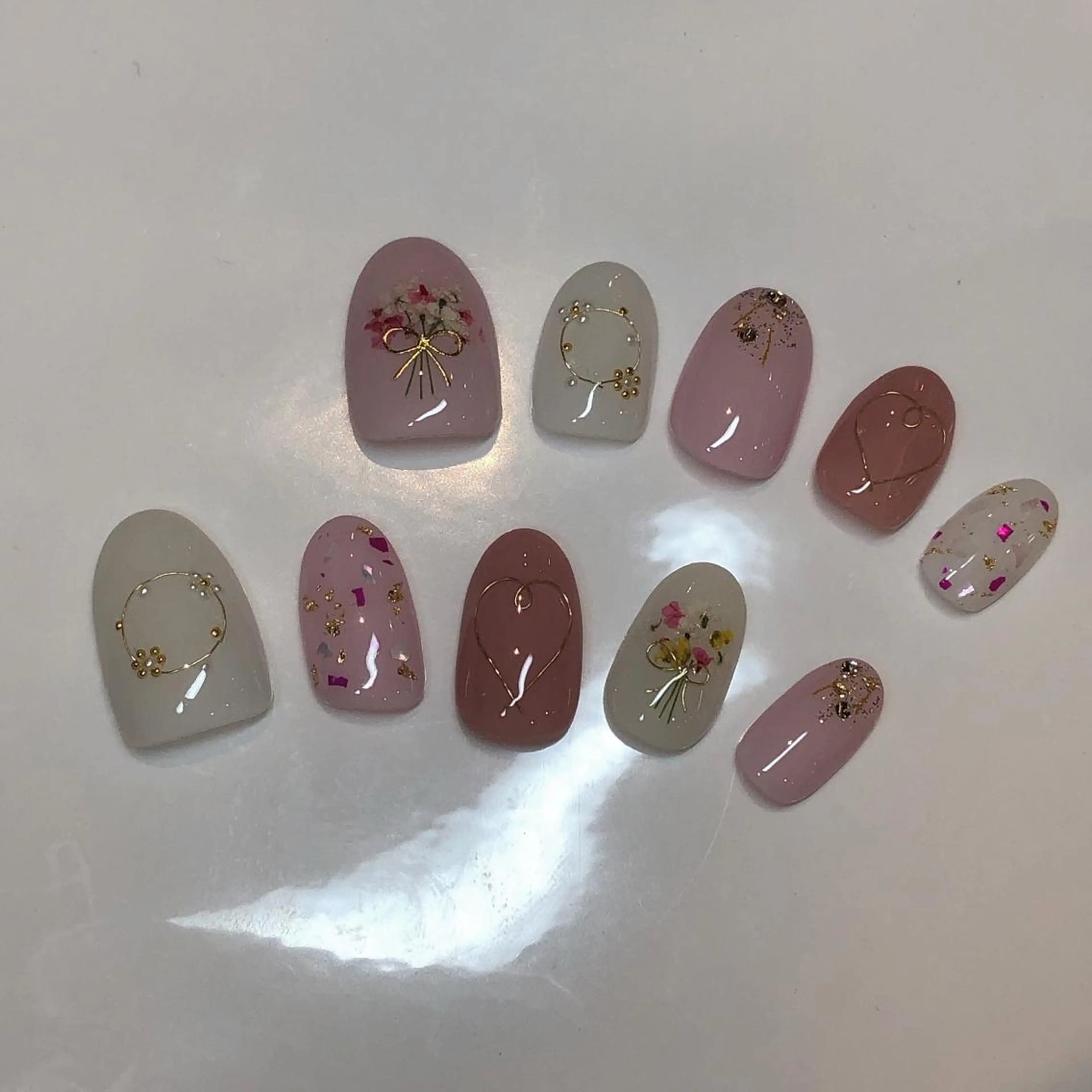 ネイル ブライダルネイル 鶴田୨ৎmaison de NALIのネイルデザイン