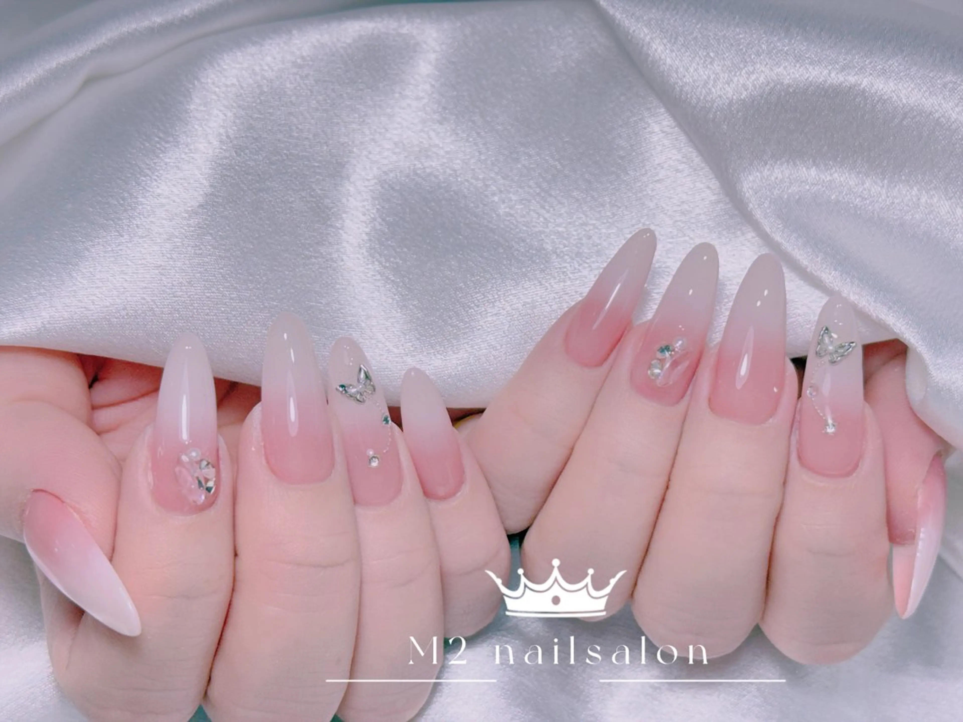 ネイル ハンドネイル 長さだし専門店 M2　rikaのネイルデザイン