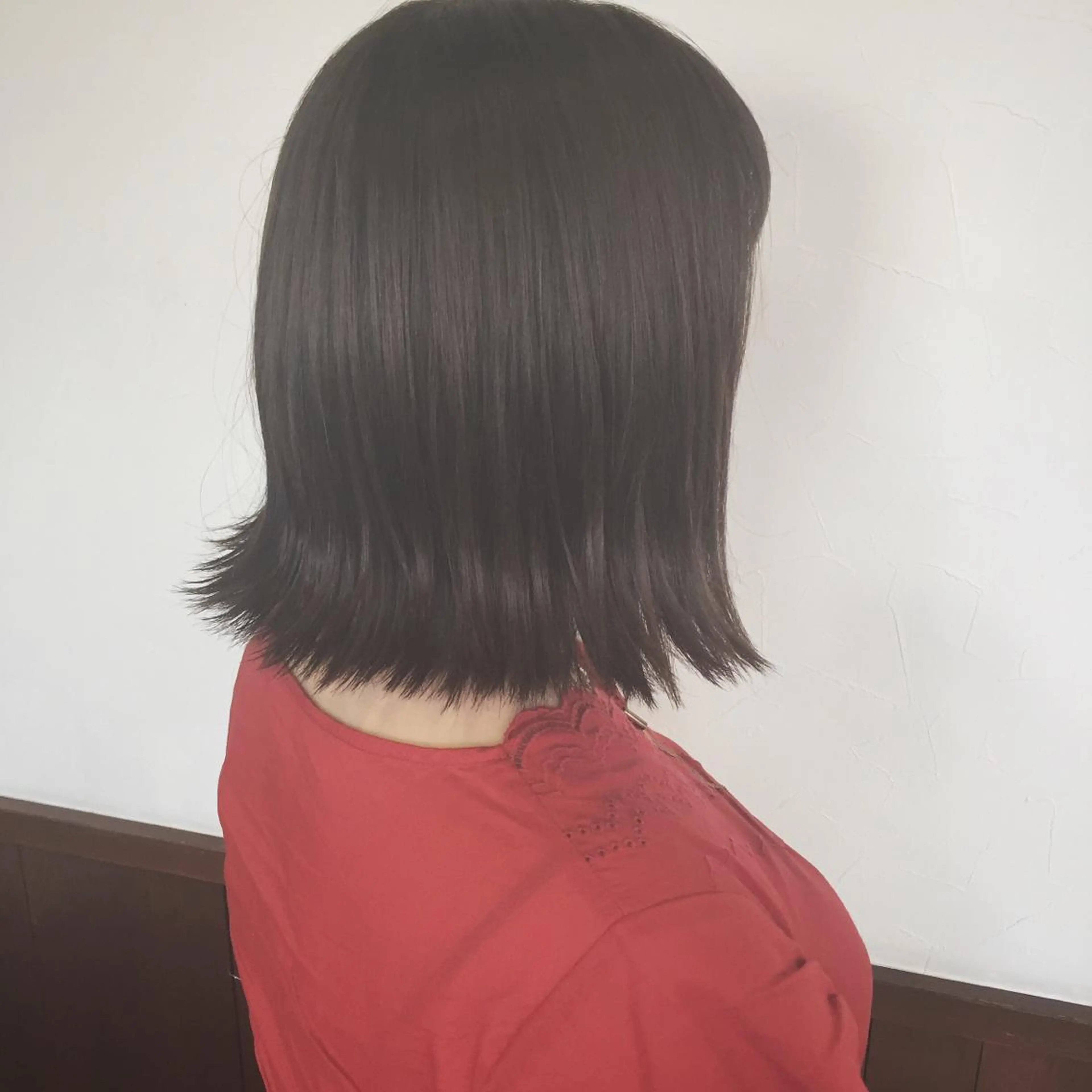 ミディアム カラー ヘアアレンジ アッシュ ダークアッシュ HAIR LEAP所属・LEAP MISAの眉毛・アイブロウイメージ